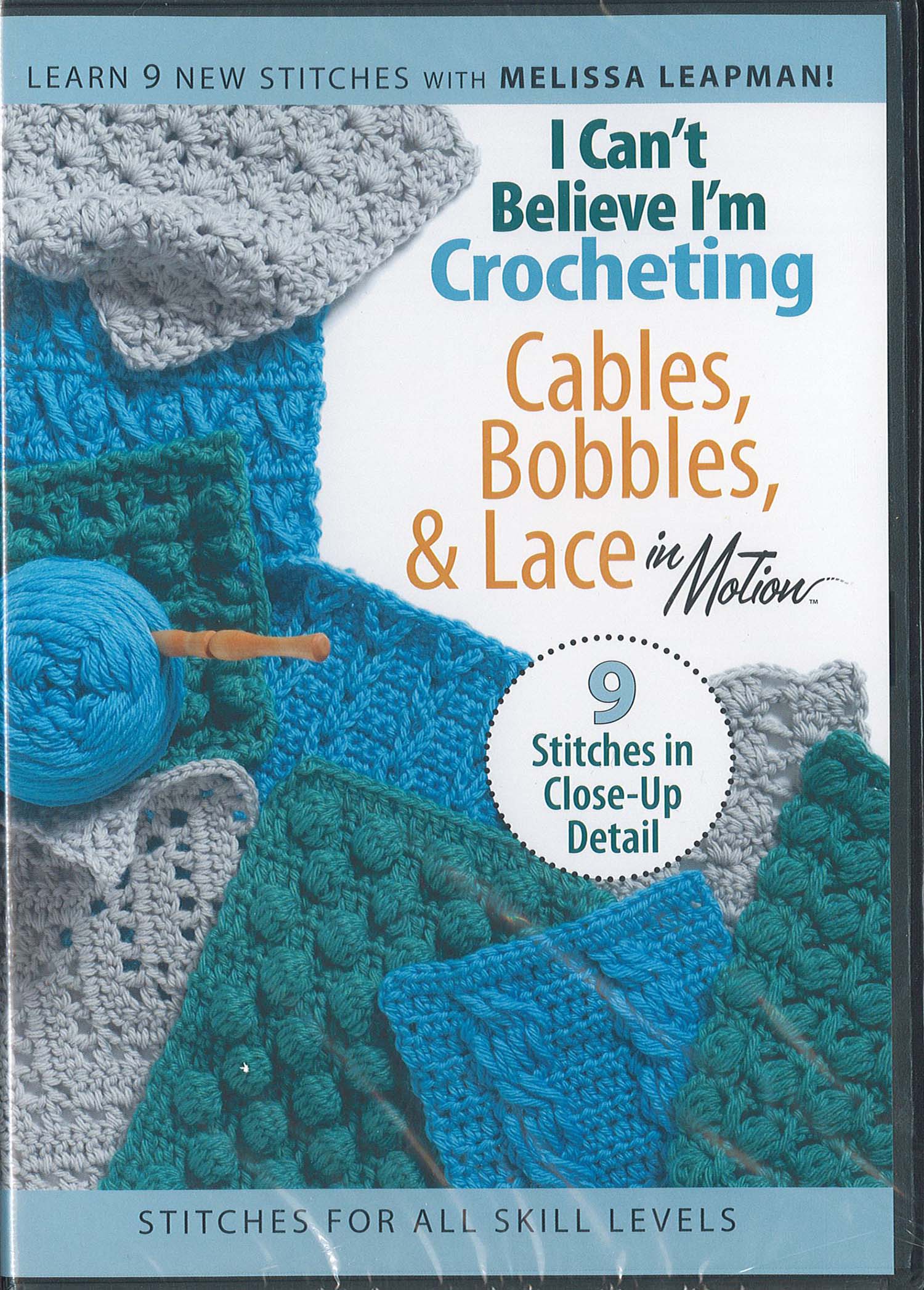 I Can't Believe I'm Crocheting Cables, Bobbles, & Lace DVD