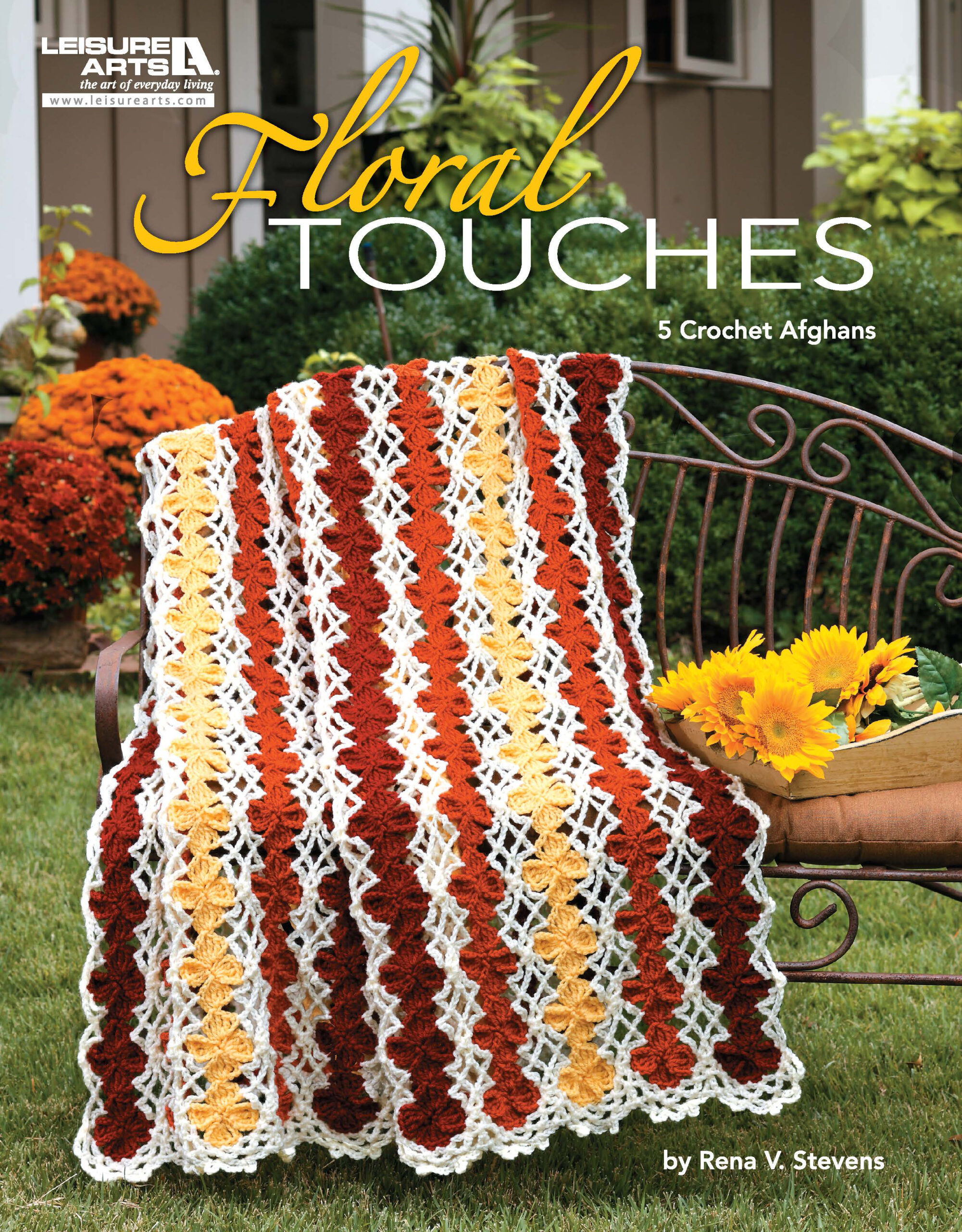 Floral Touches Afghan Crochet