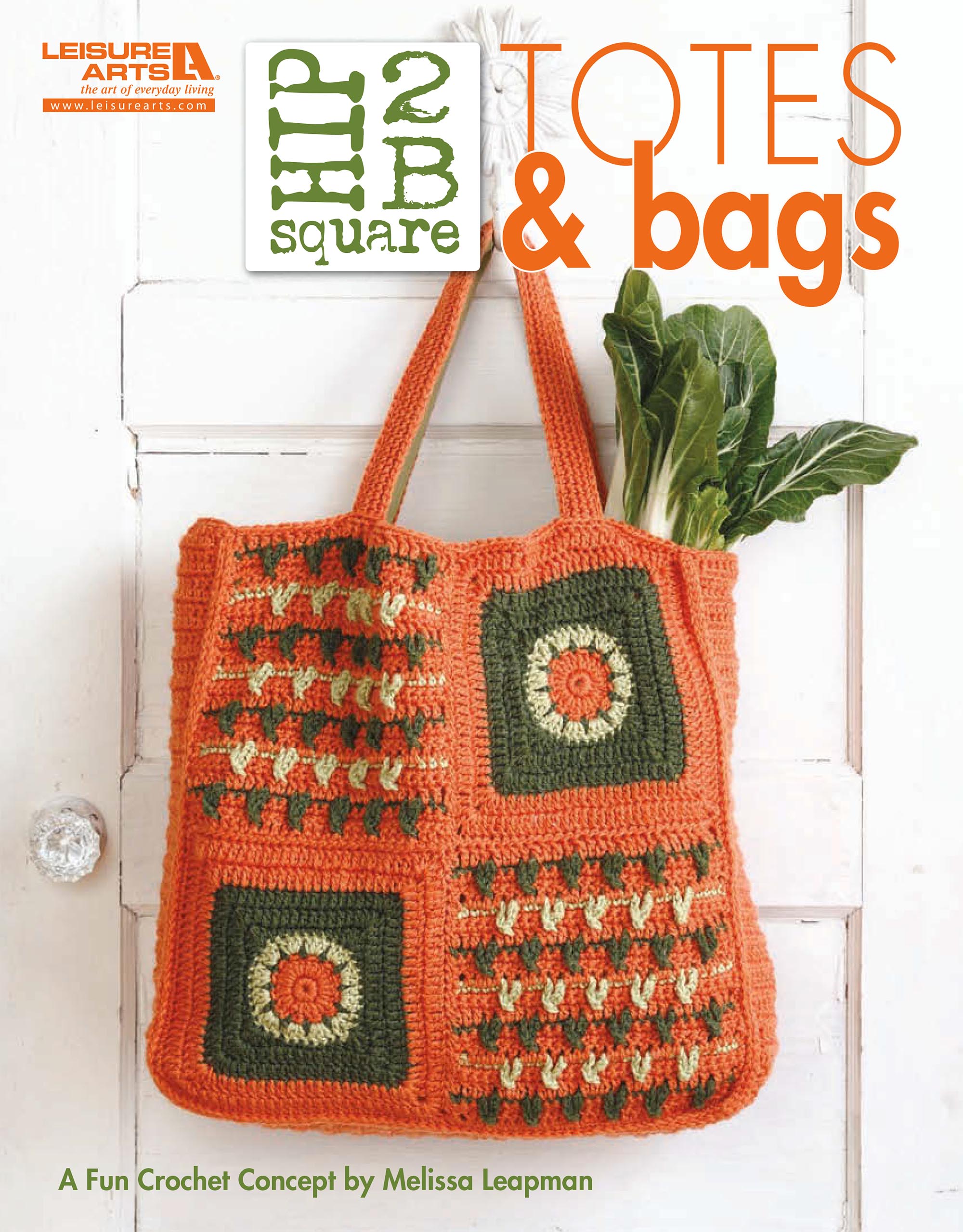 Crochet Hip 2B Square Totes & Bags