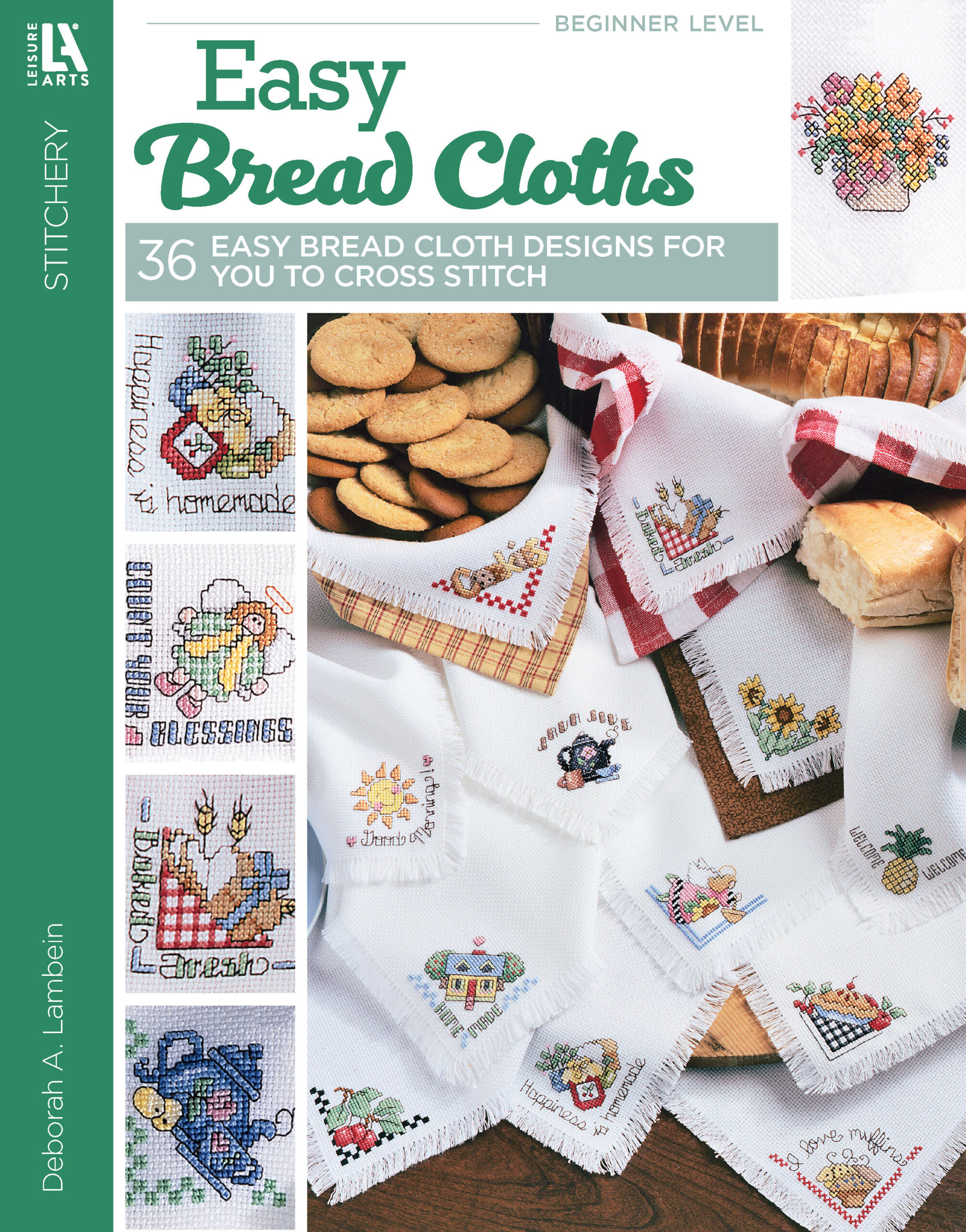 Stitchery 36 Easy Bread Cloths To Cross Stitch