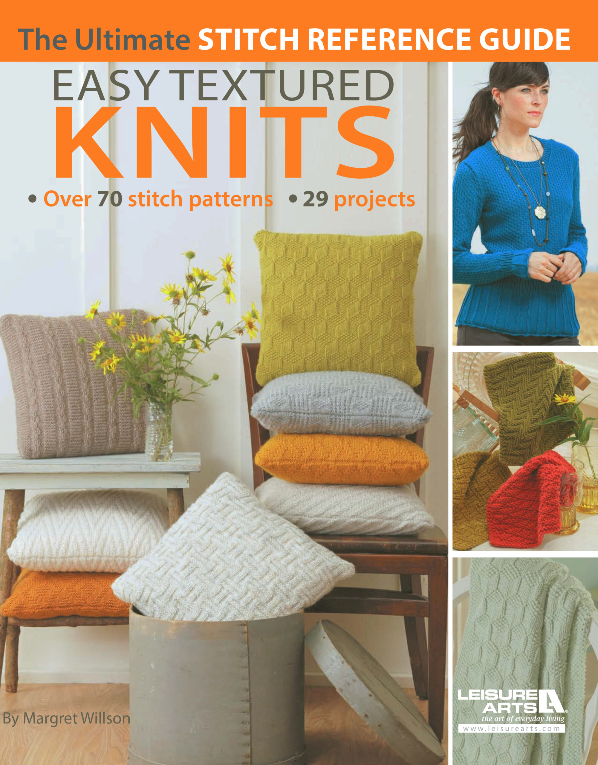 Easy Textured Knits Stitch Reference Guide