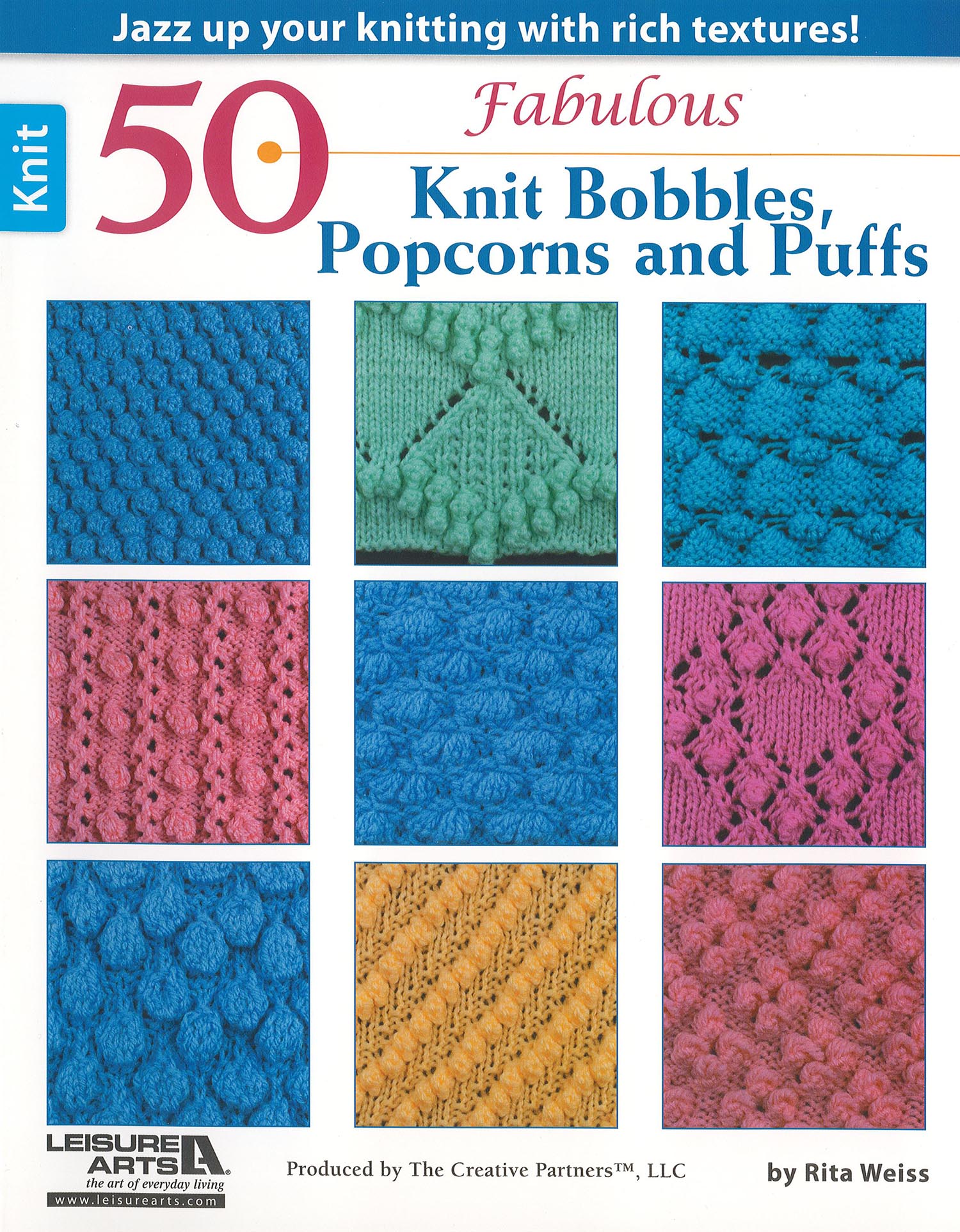50 Fabulous Knit Bobbles, Popcorns and Puffs