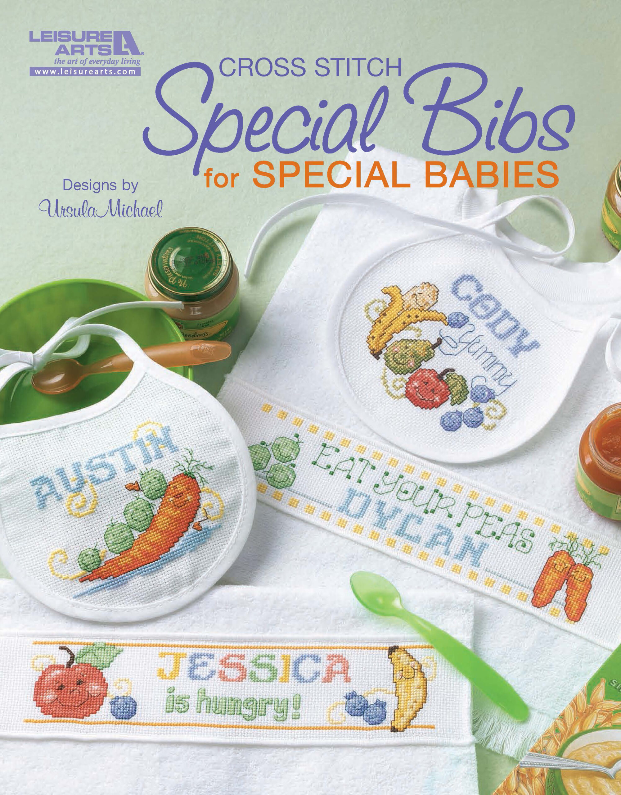 Cross Stitch Special Bibs For Special Babies
