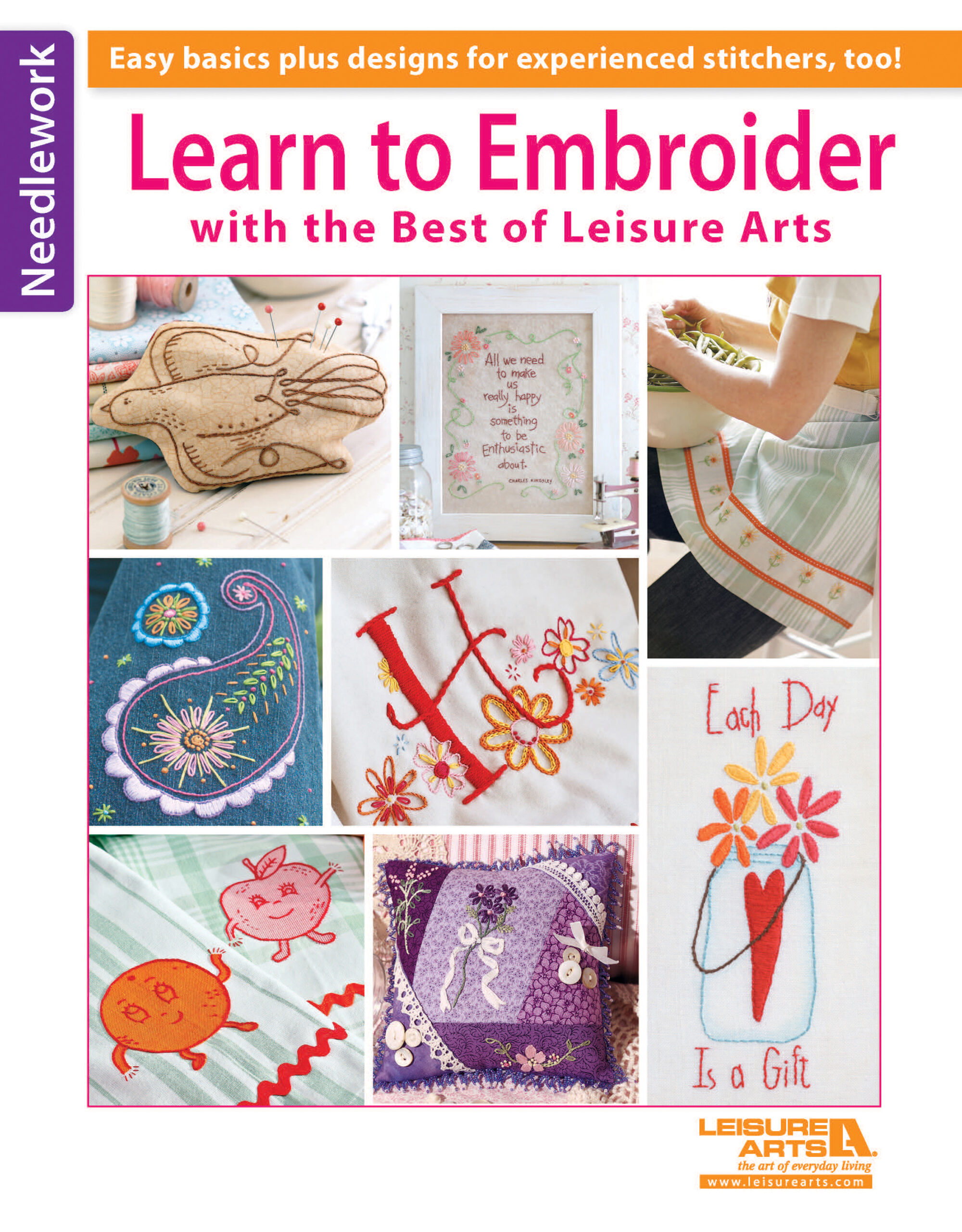 Learn To Embroidery With The Best Of