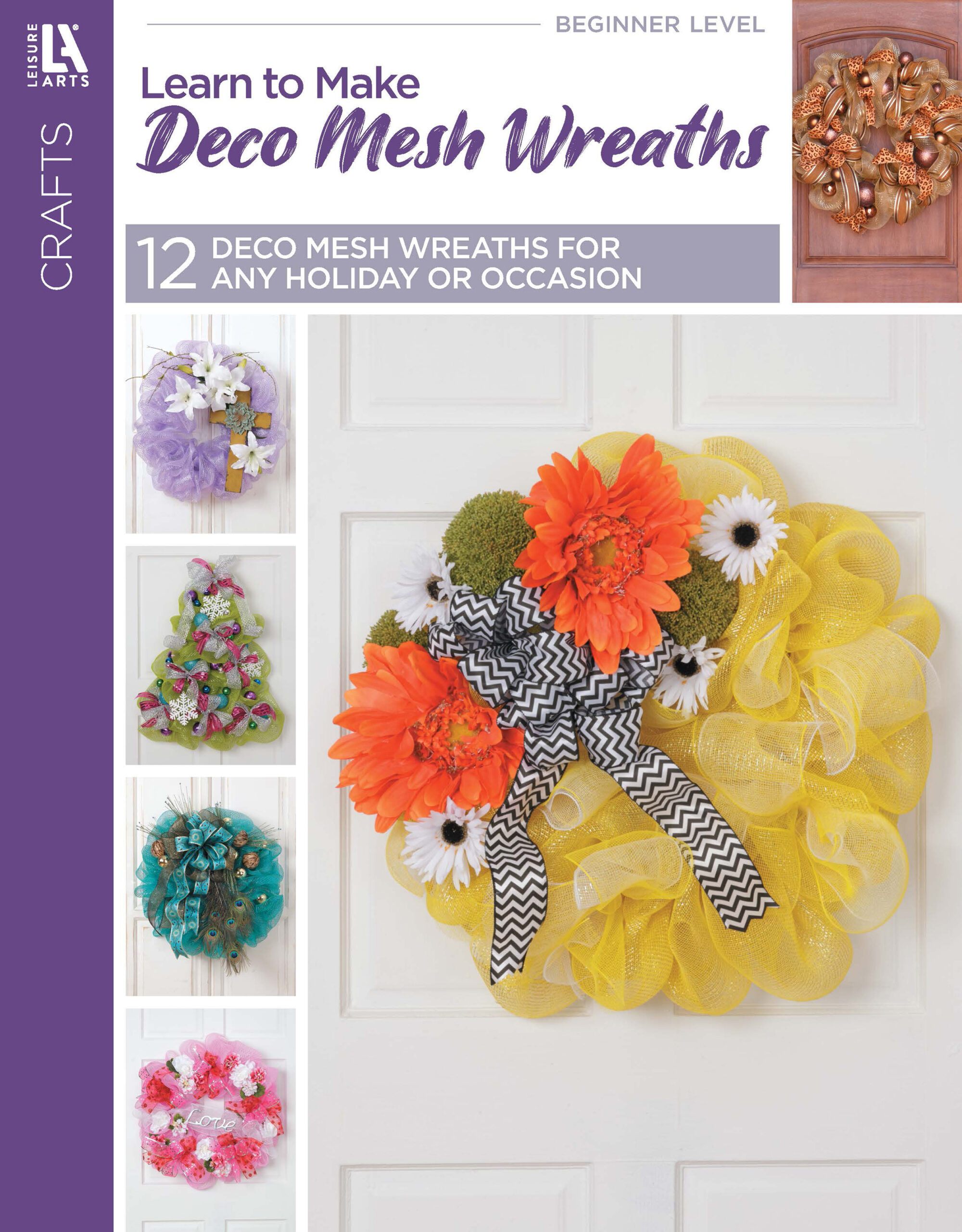 Crafts Learn To Make Deco Mesh Wreaths Craft