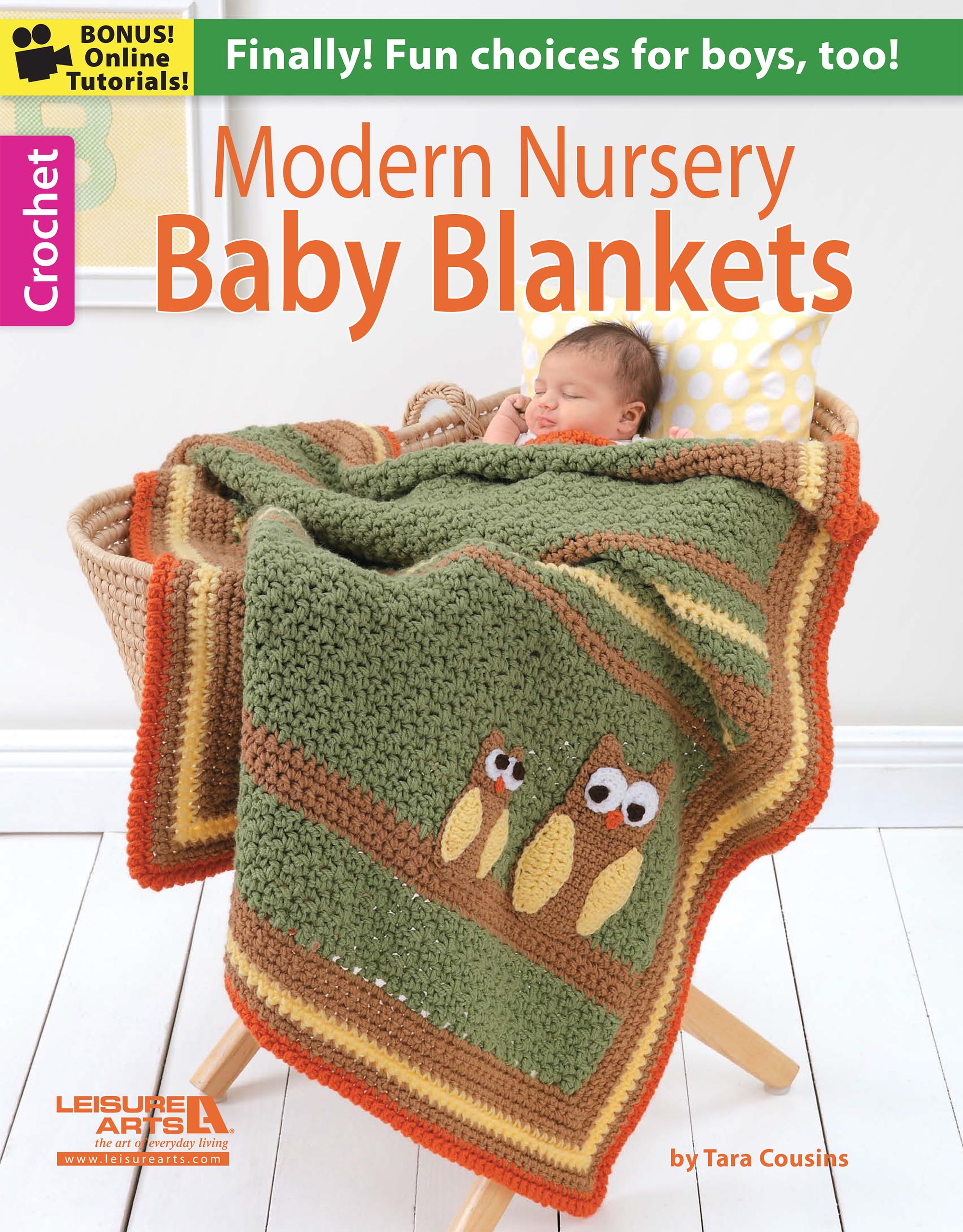 Crochet Modern Nursery Baby Blankets