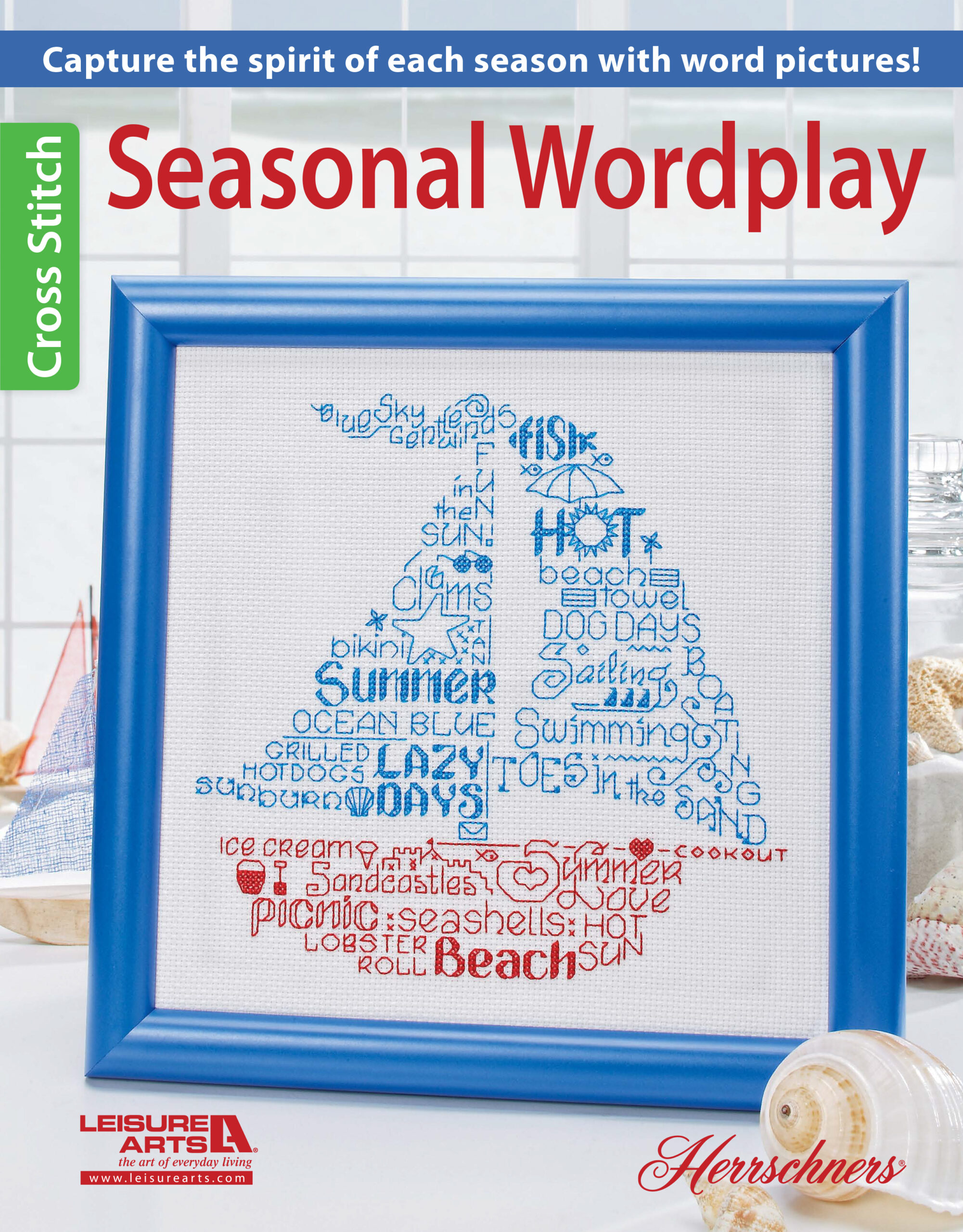 Herrschners Seasonal Wordplay  Embroidery