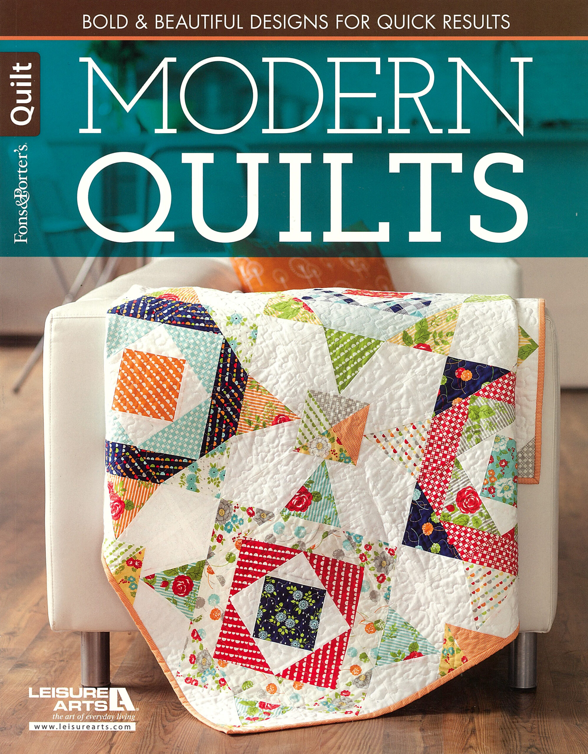 Leisure Arts Fons Porter Modern Quilts Book