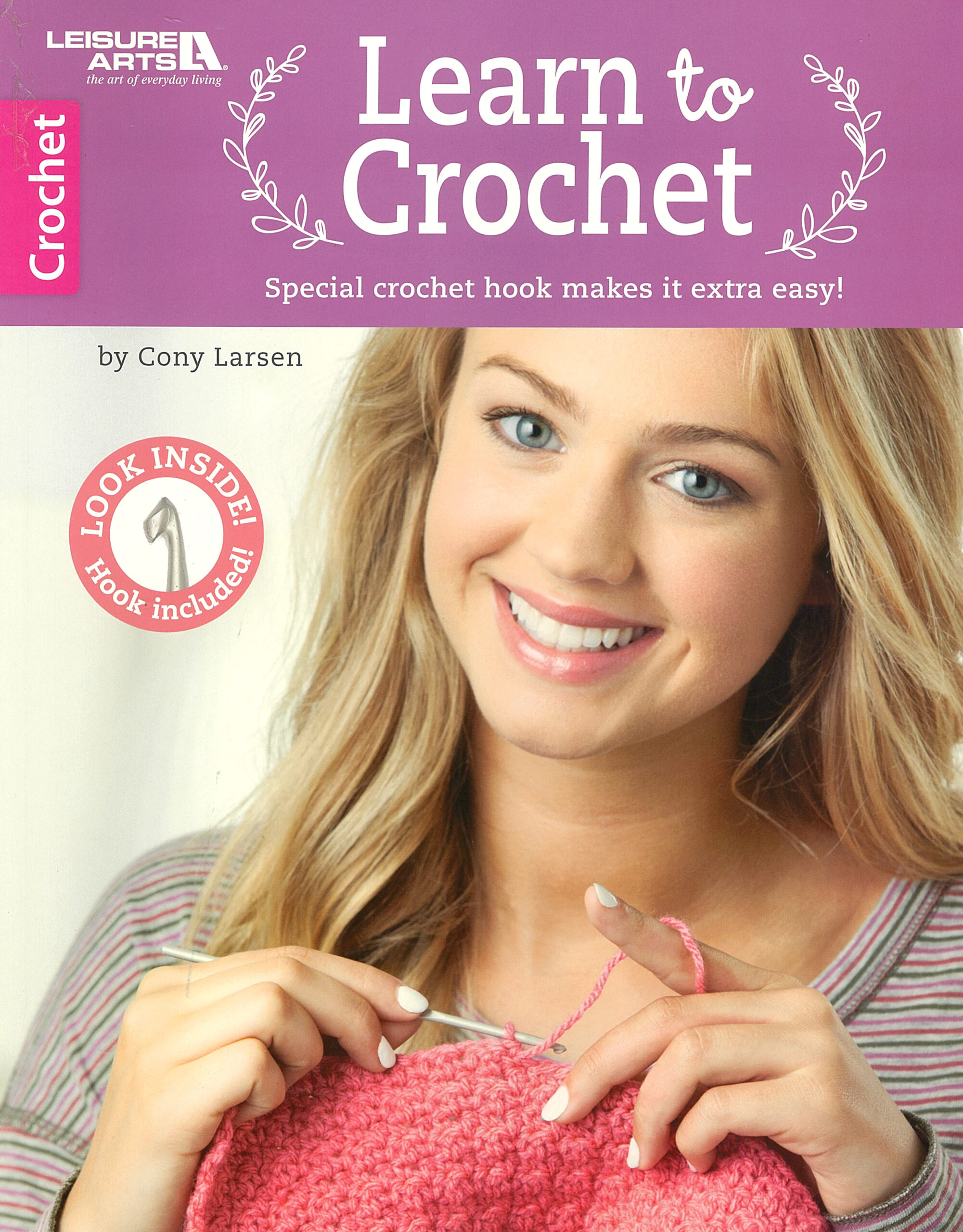 Learn To Crochet with Custom Hook &