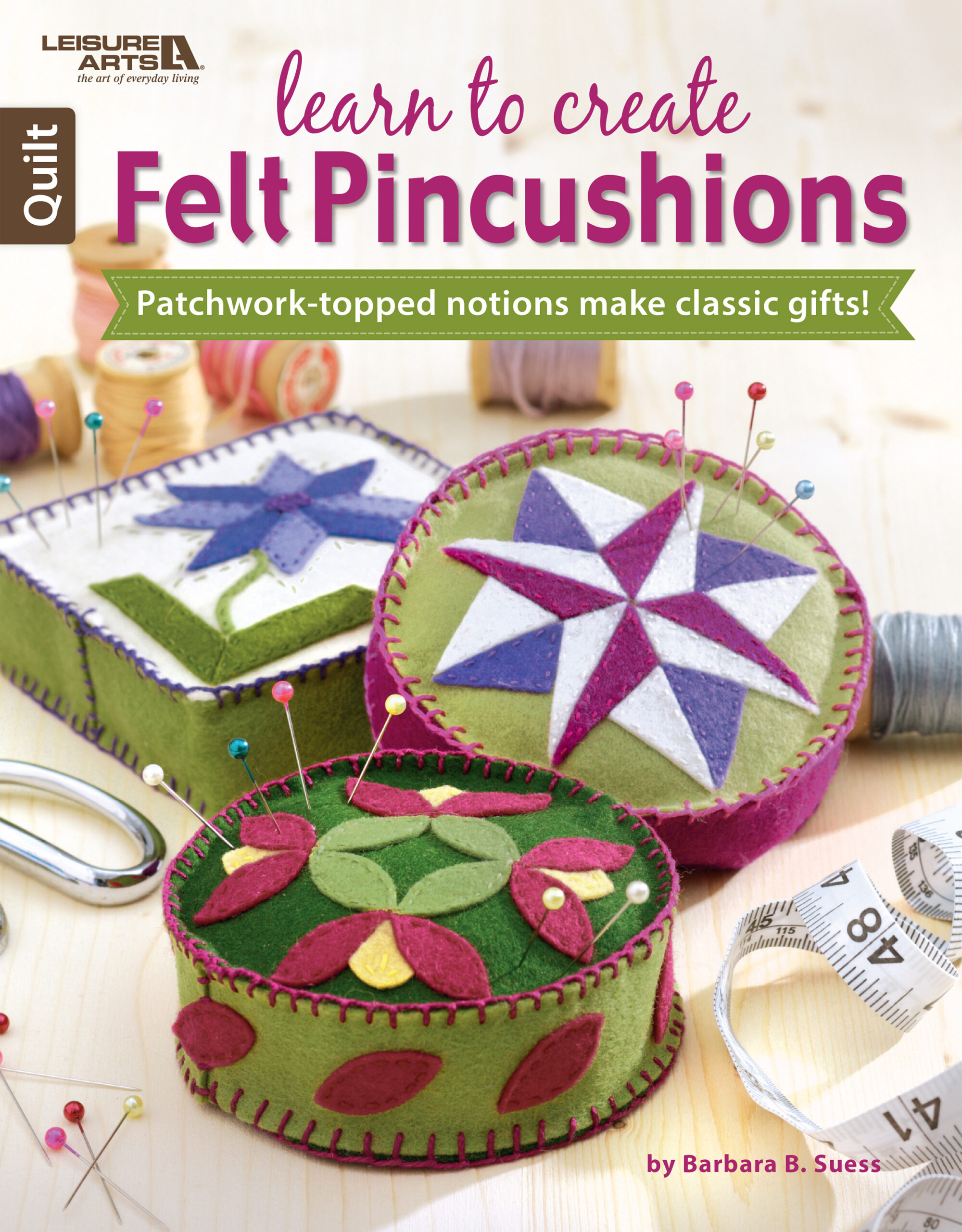 Learn to Create Felt Pincushions