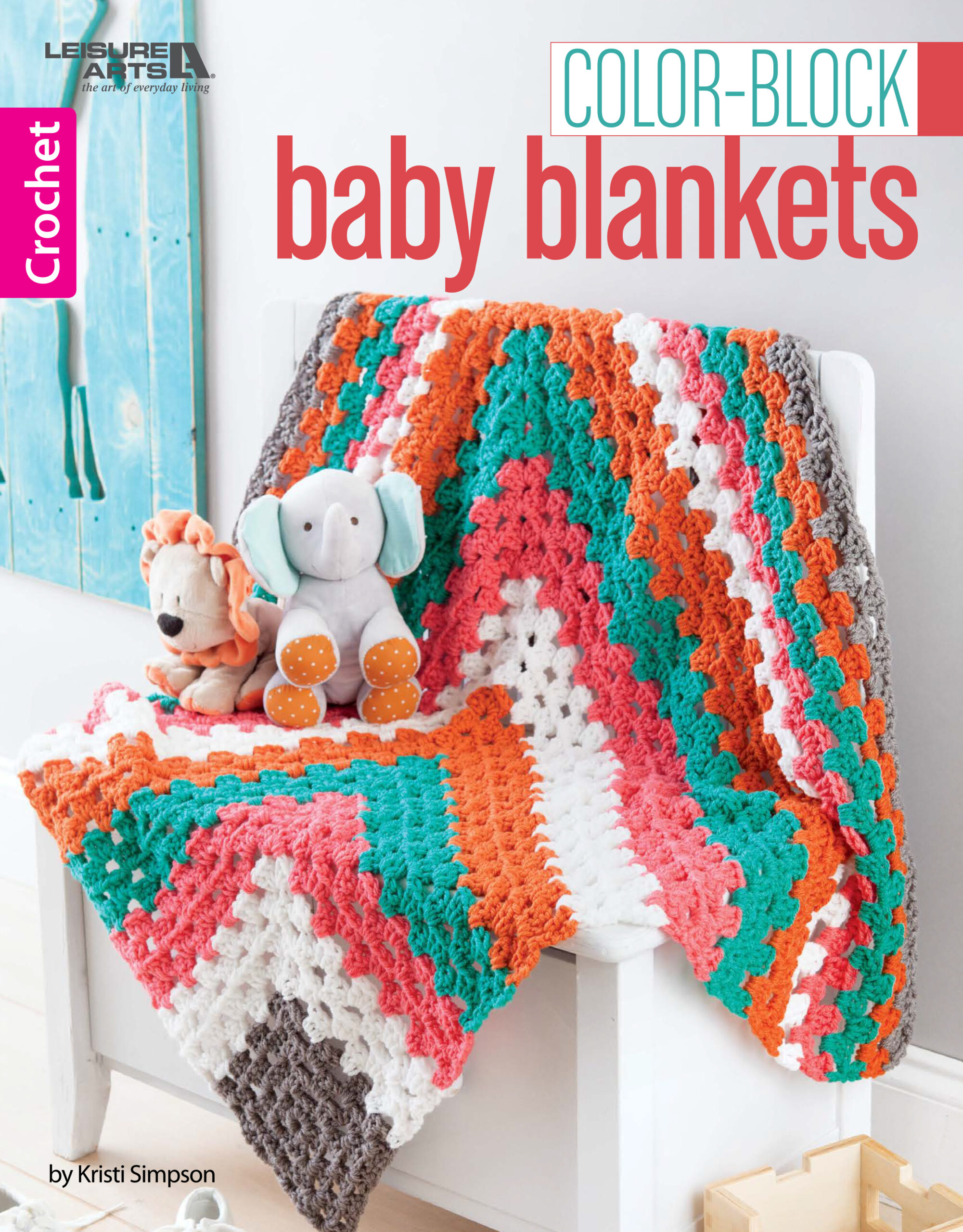 Color Block Baby Blankets Crochet