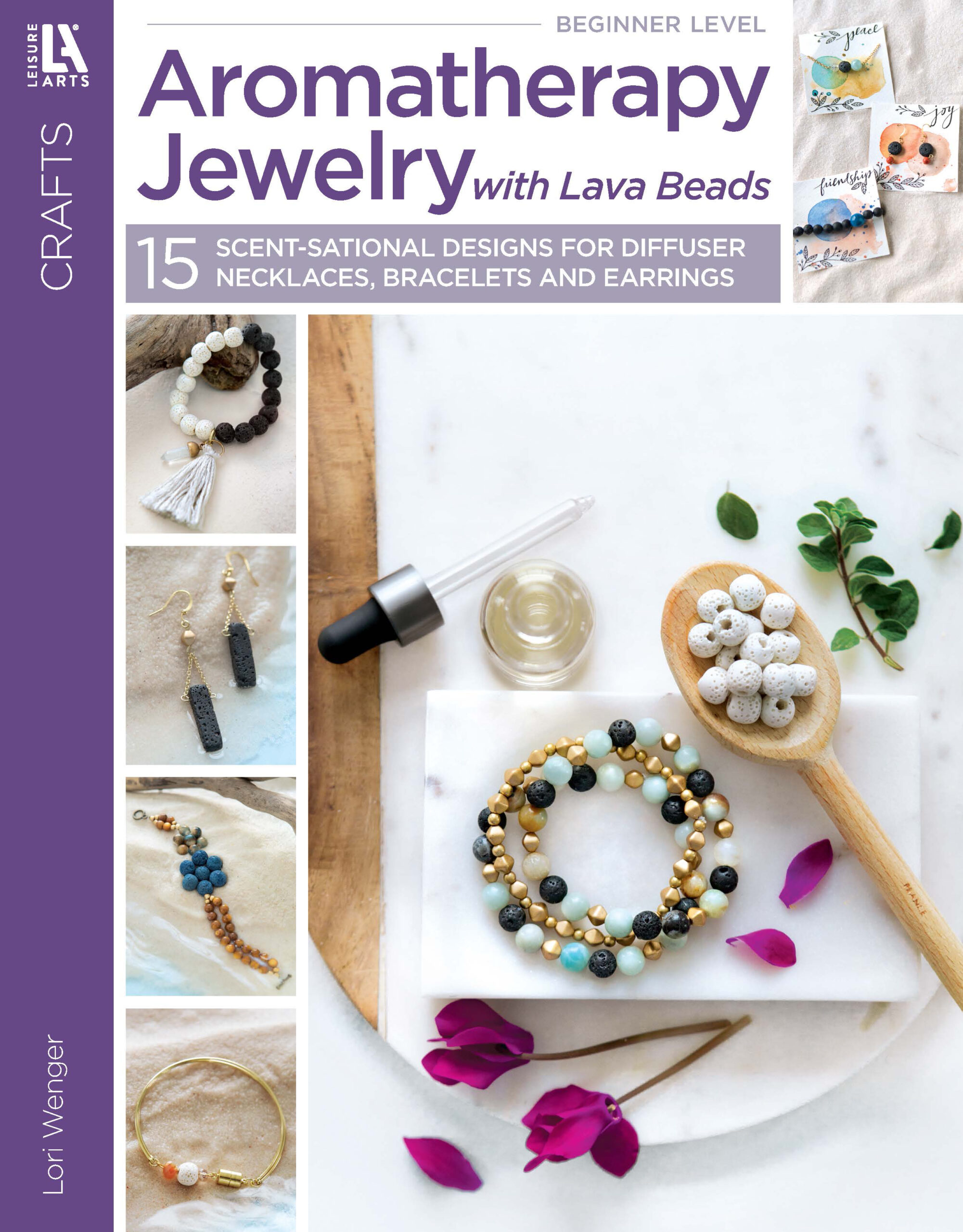 Crafts Aromatherapy Jewelry With Lava Beads