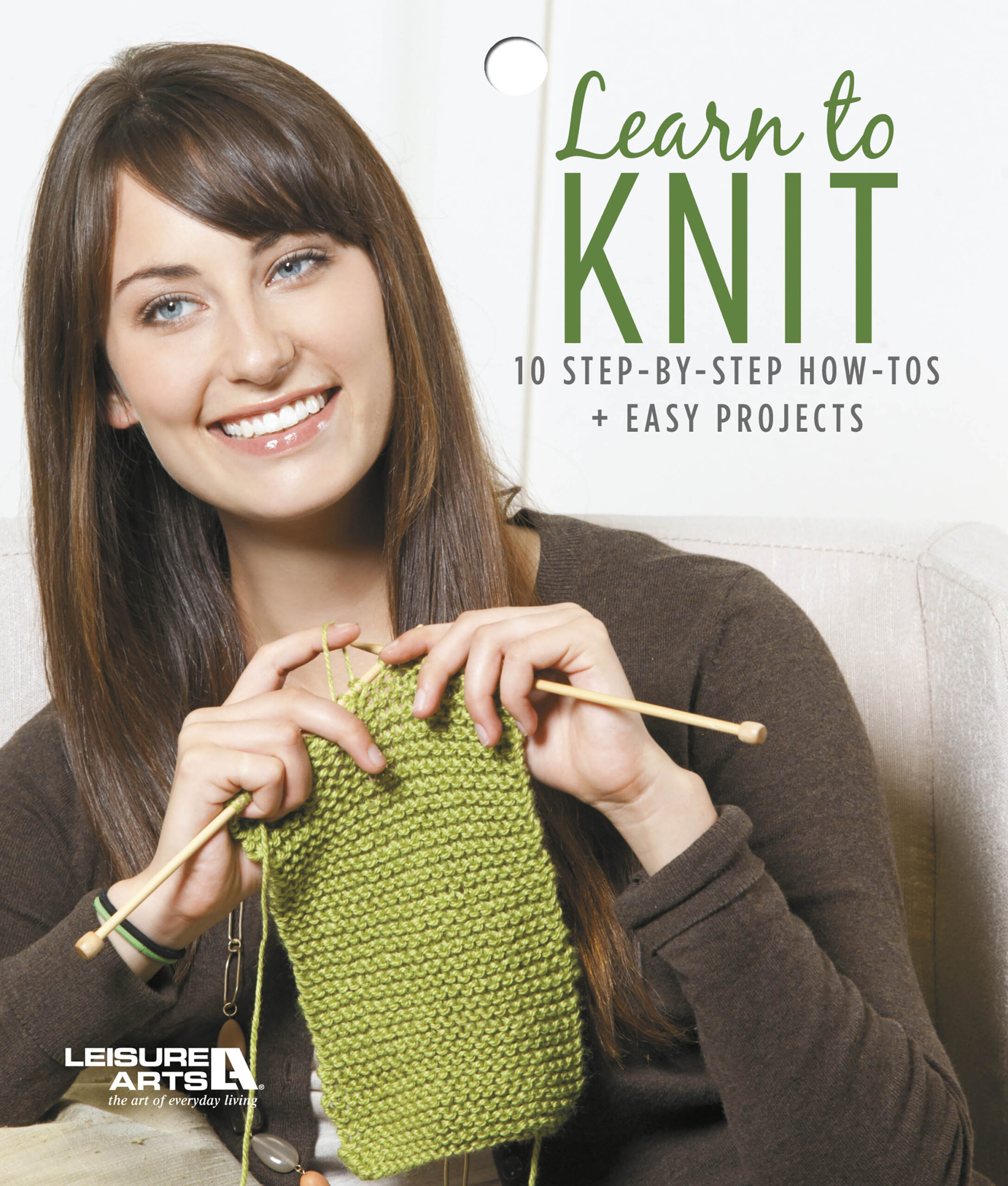 Leisure Arts Learn To Knit Book