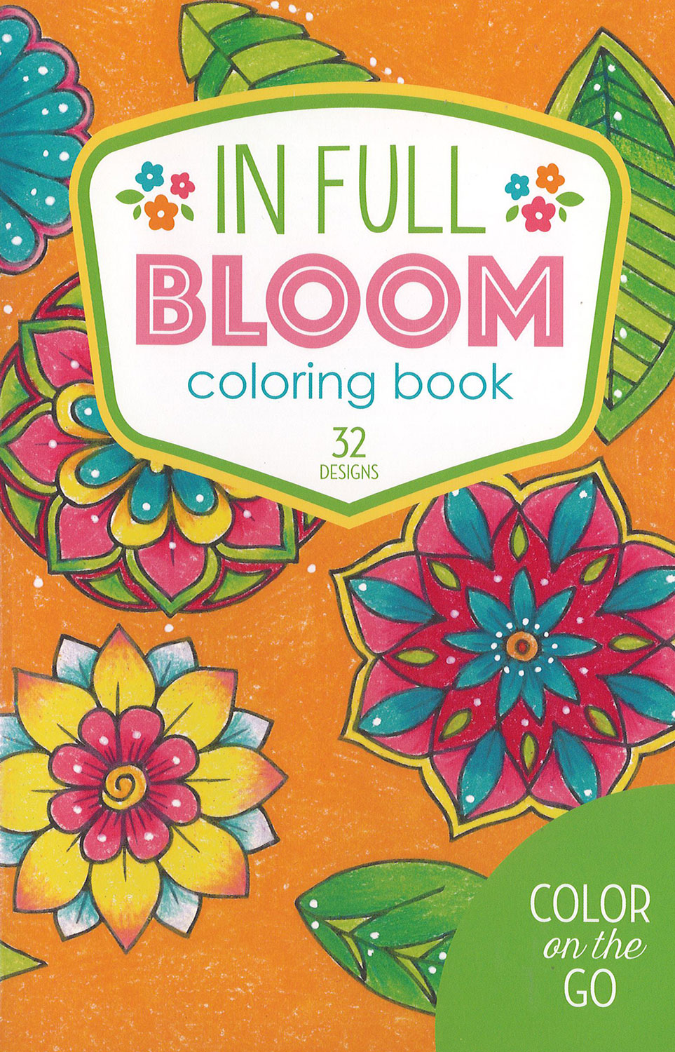 Color On The Go In Full Bloom Coloring