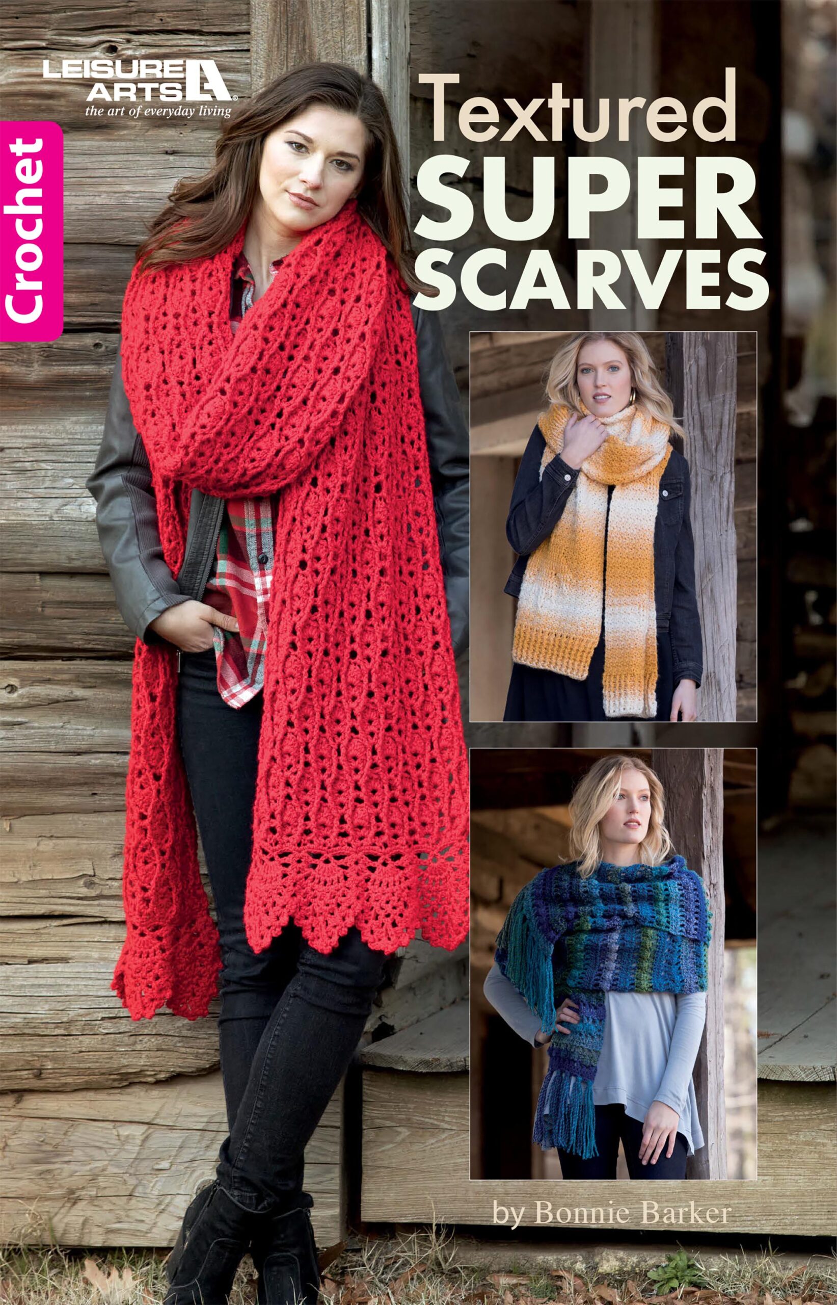 Textured Super Scarves Crochet