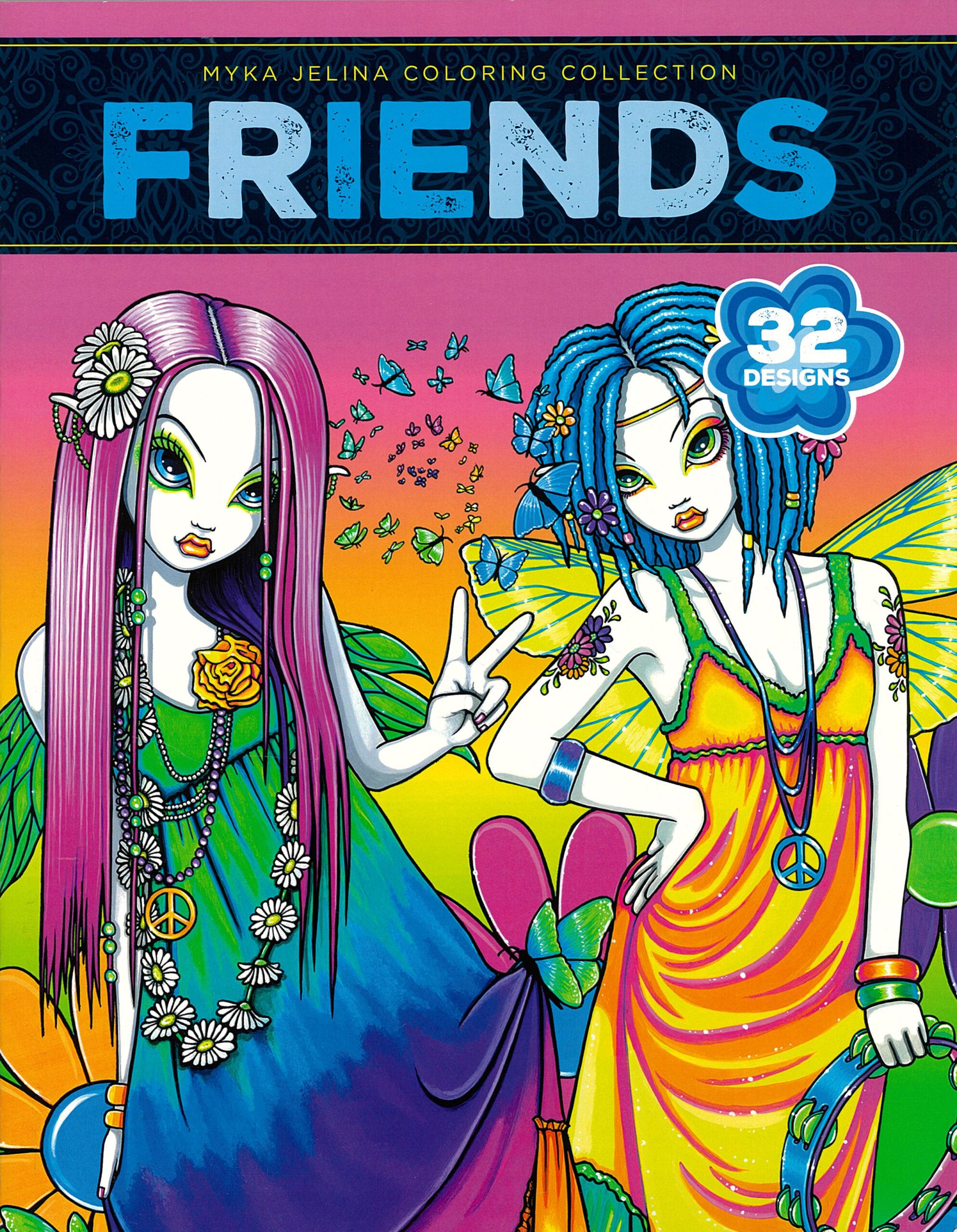 Colorings Myka Jelina Friends 32 Designs