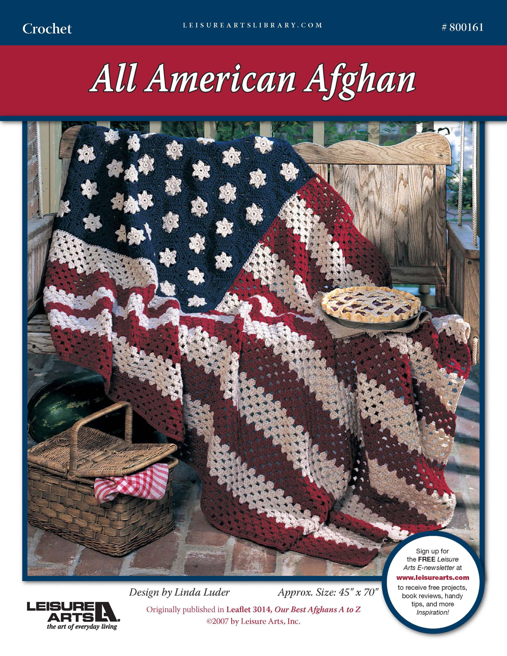 Leisure Arts Our Best Afghans A To Z All American Crochet ePattern