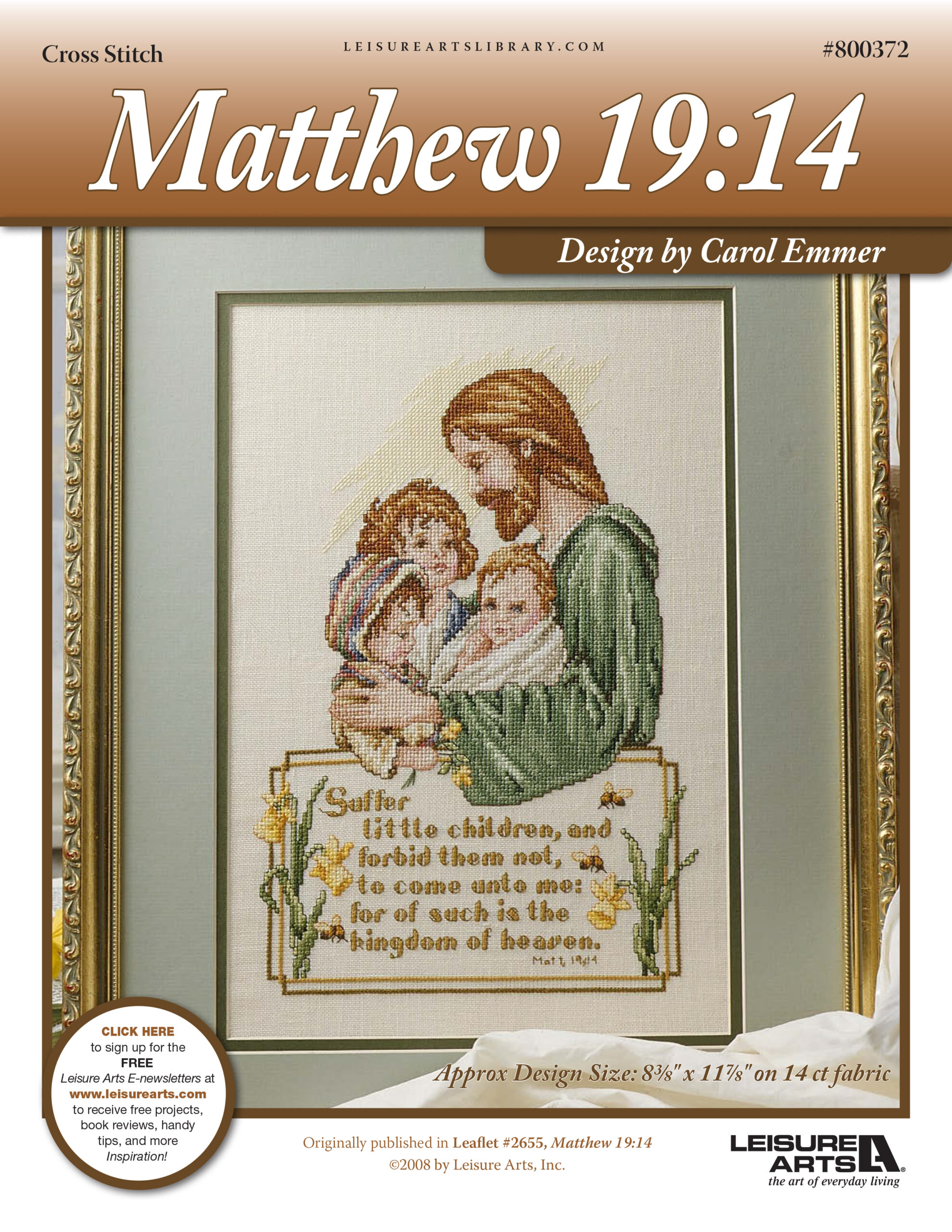 Leisure Arts Matthew 1914 Cross Stitch ePattern
