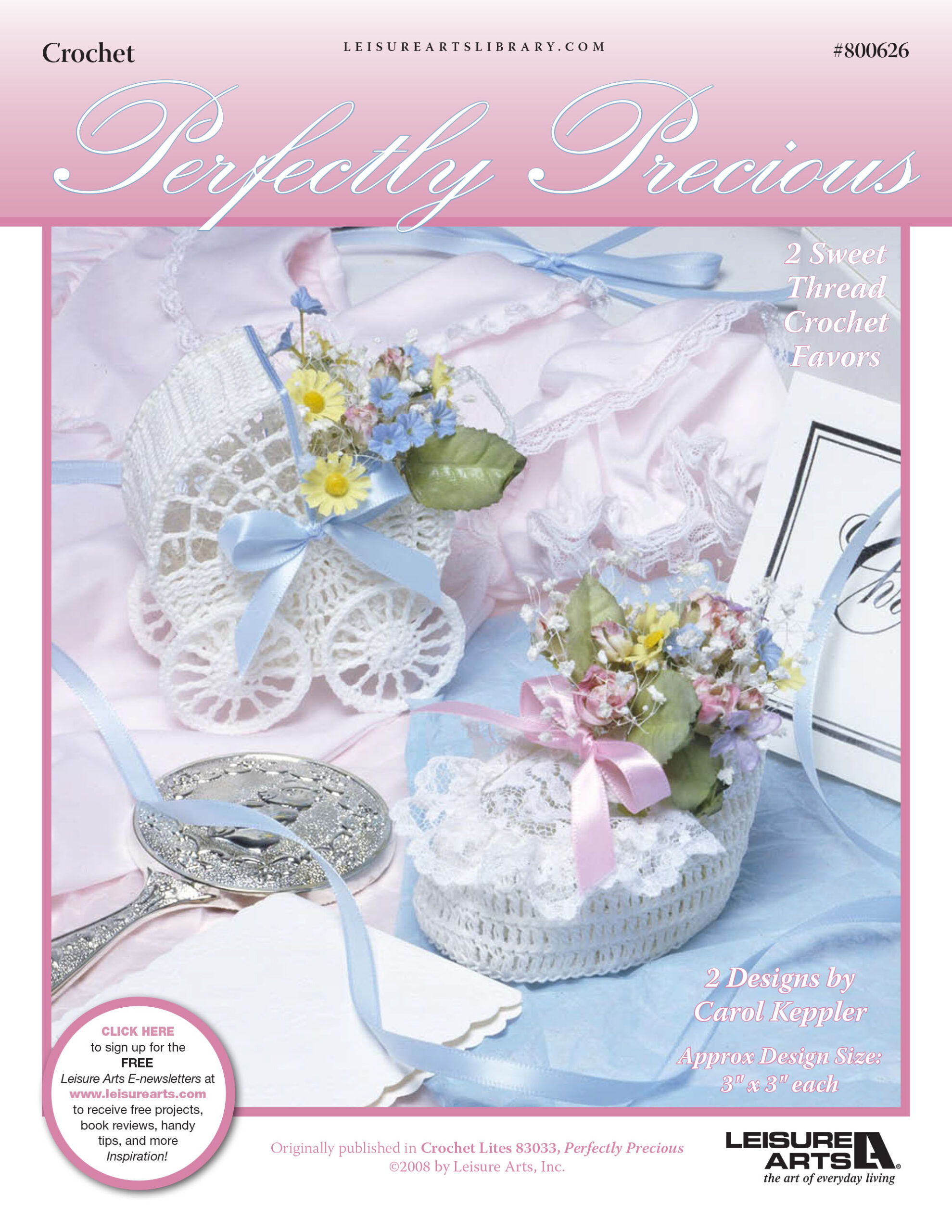 Leisure Arts Perfectly Precious Set Crochet ePattern