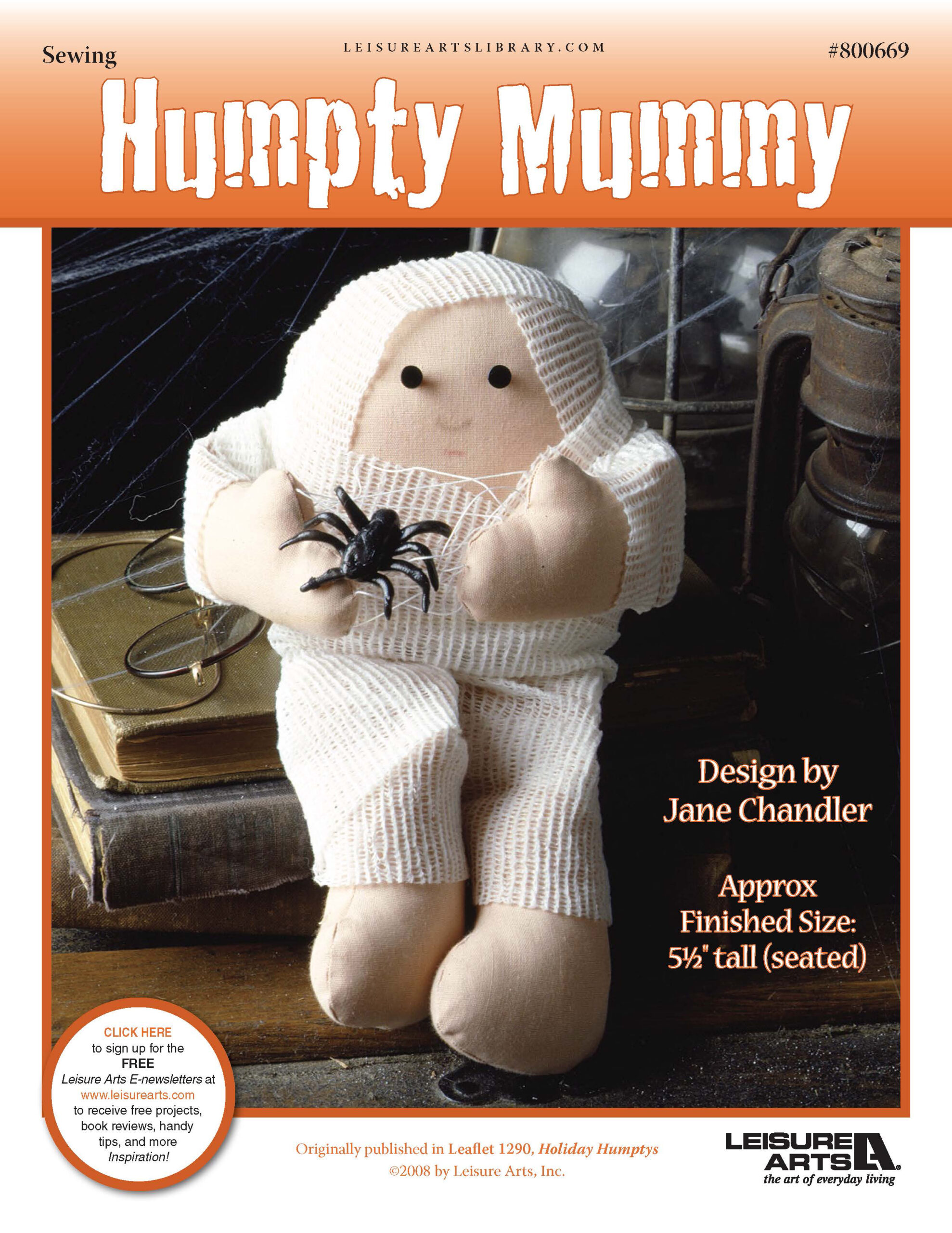 Leisure Arts Holiday Humptys Humpty Mummy Sewing ePattern