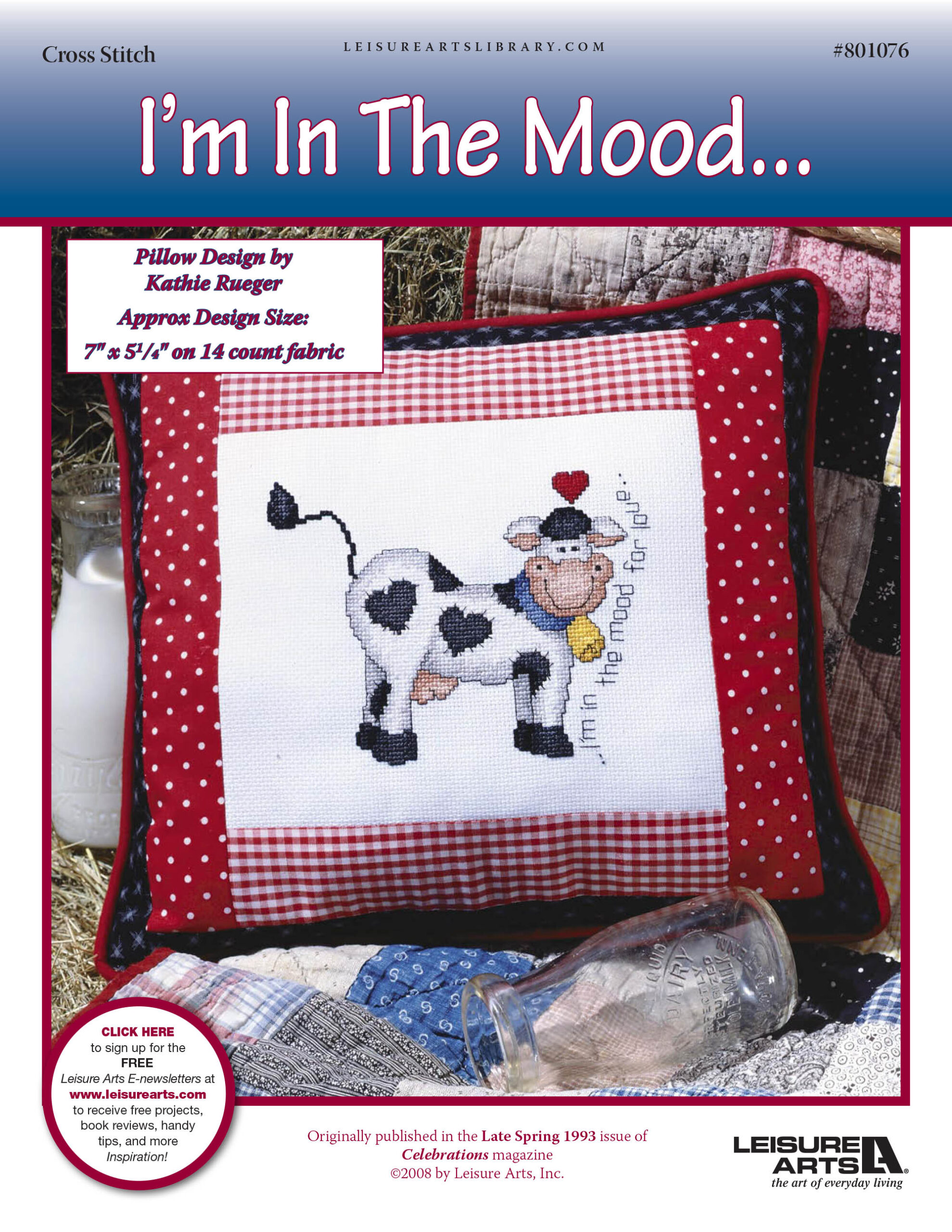 Leisure Arts Im in the Mood Cross Stitch ePattern