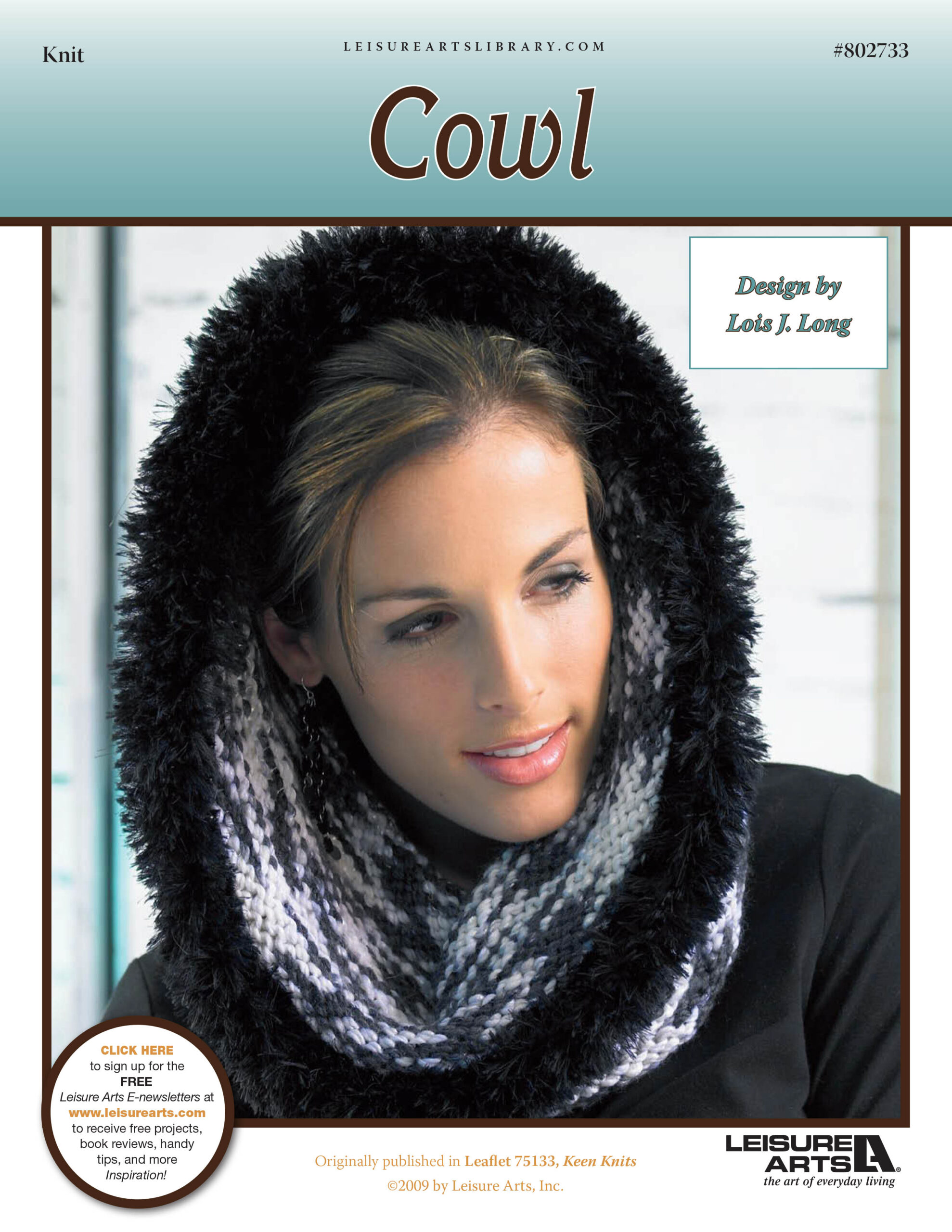 Leisure Arts Cowl Knit ePattern