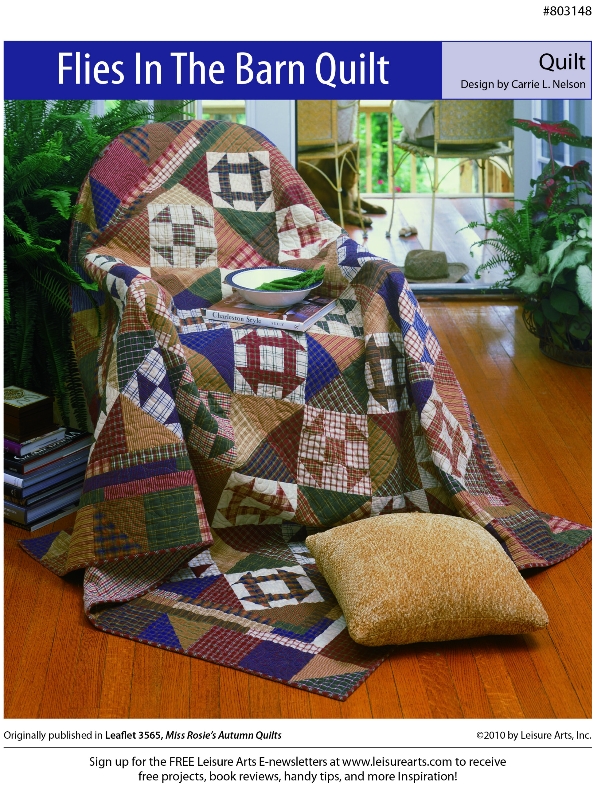 Leisure Arts Miss Rosies Autumn Quilt Flies In the Barn ePattern