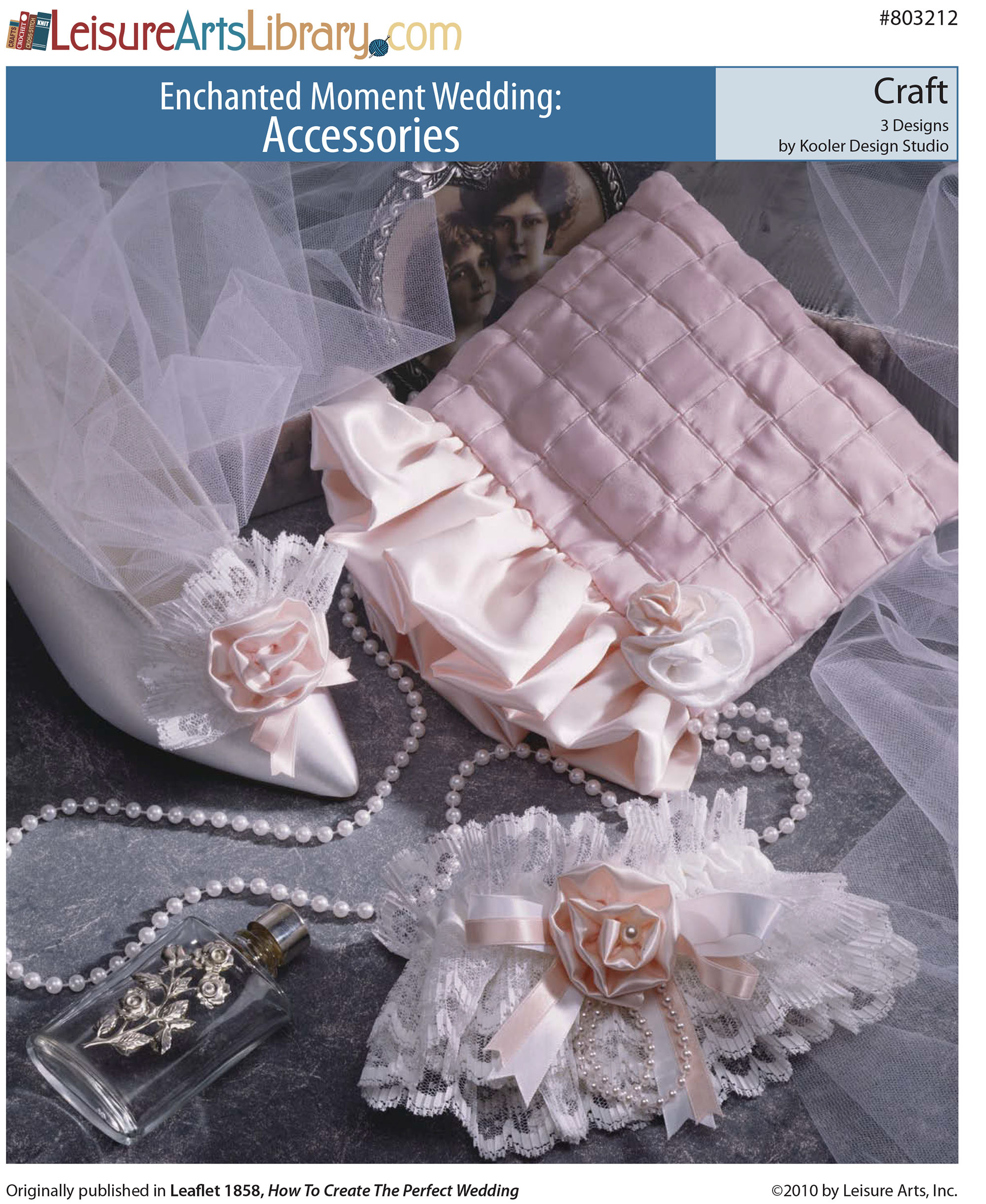 Leisure Arts Enchanted Moment Wedding Accessories Craft ePattern