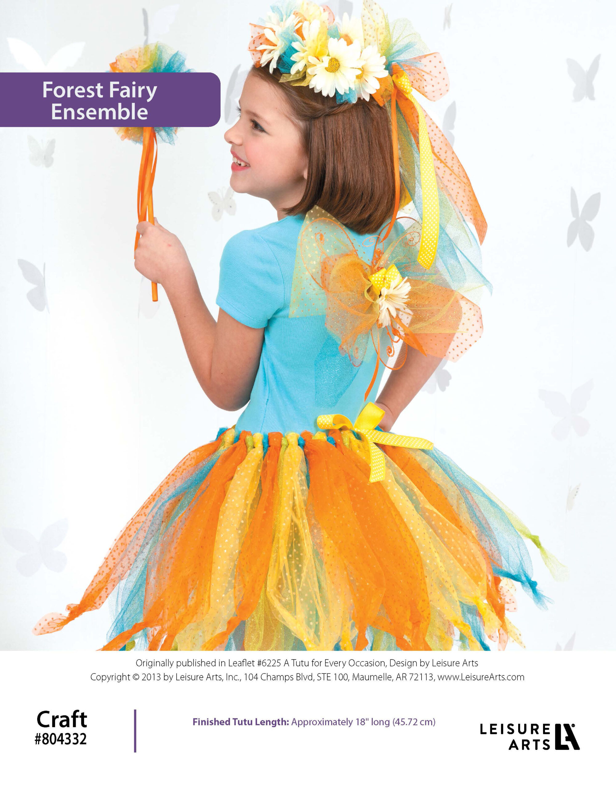 Leisure Arts Forest Fairy Tutu and Ensemble ePattern