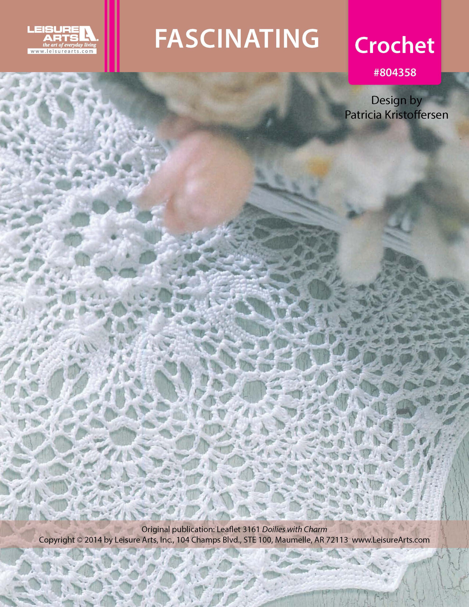 Leisure Arts Doilies With Charm Fascinating Crochet ePattern