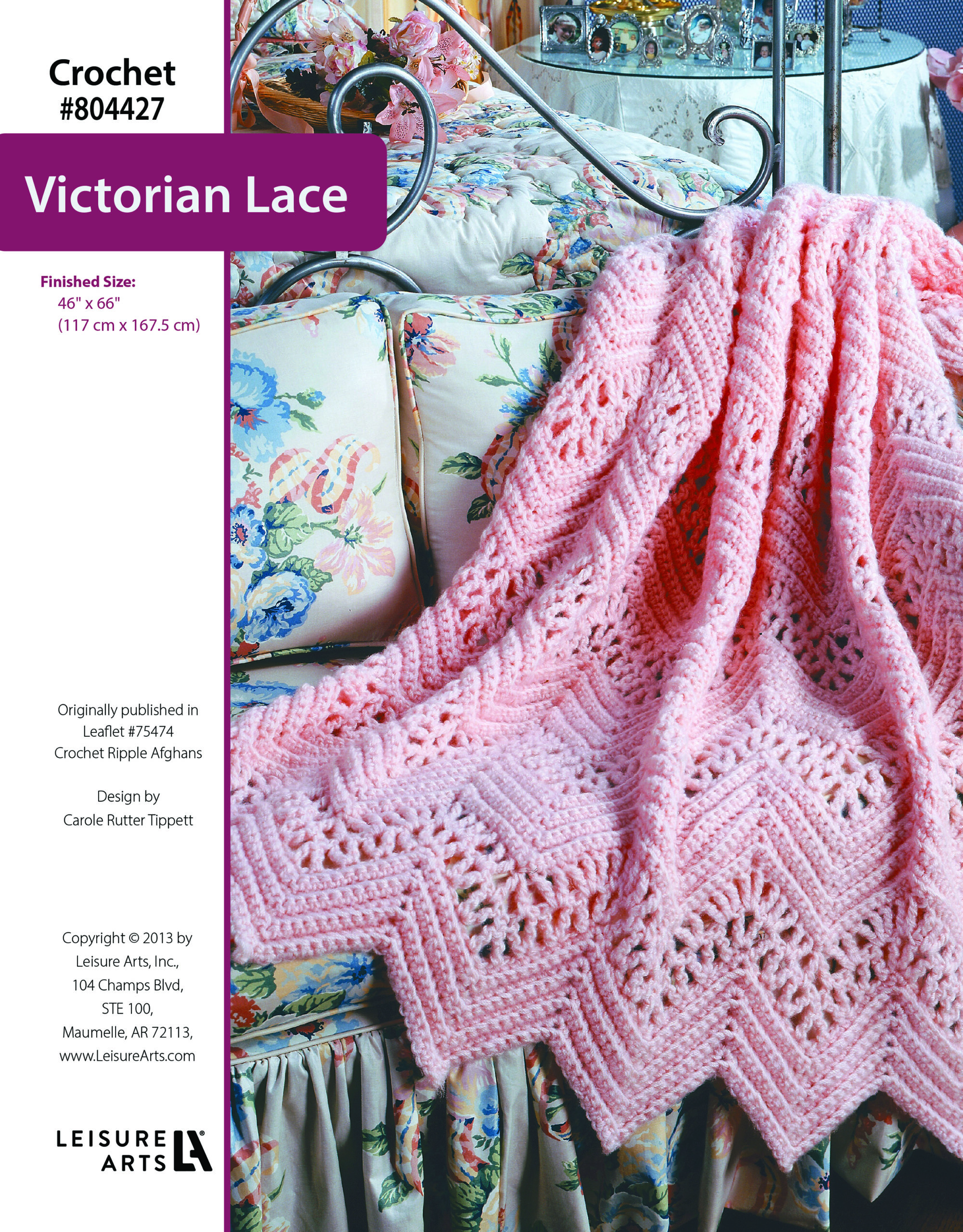 Leisure Arts ePattern Victorian Lace Afghan