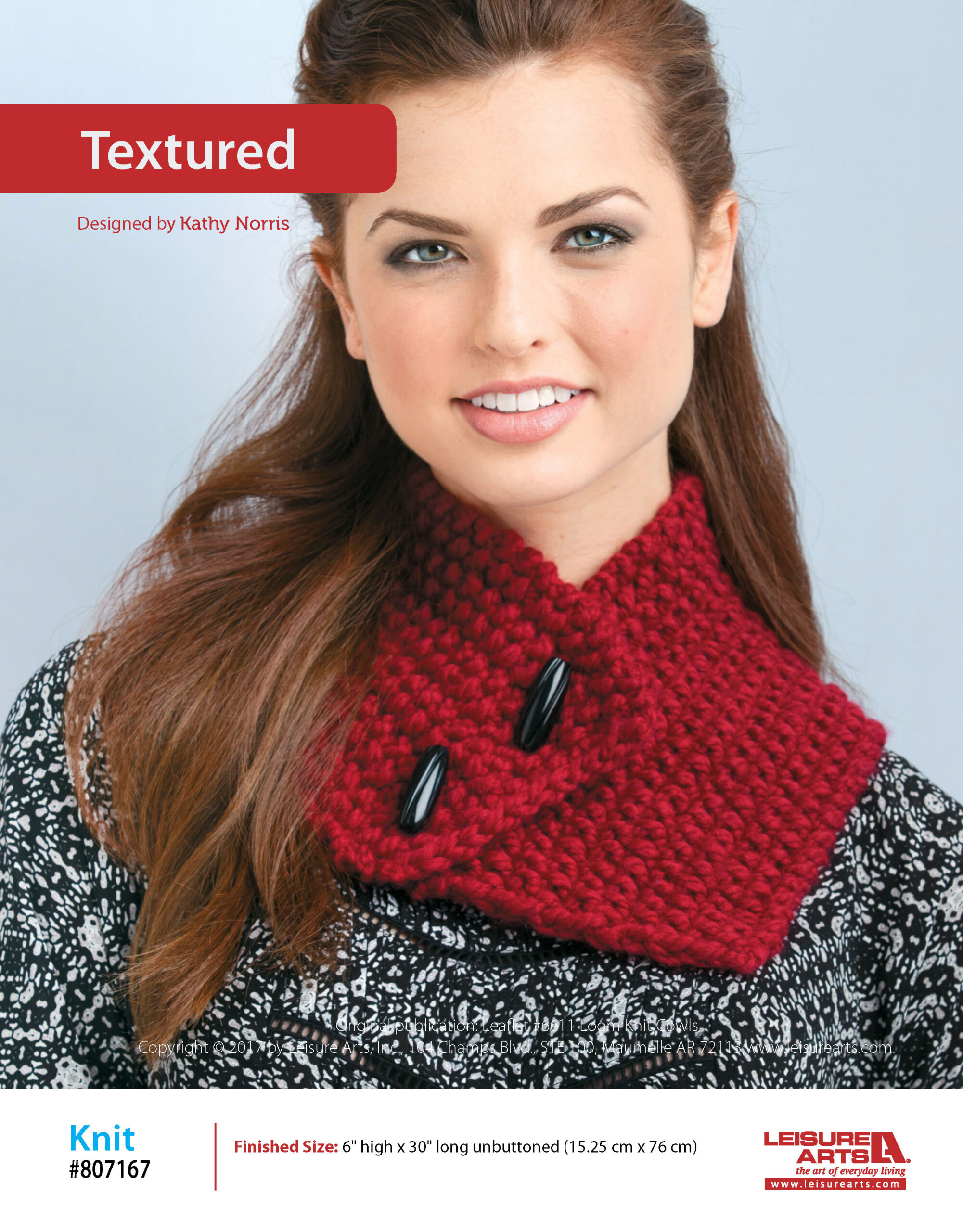 Leisure Arts ePattern Big Book of Loom Knit Cowls Textured
