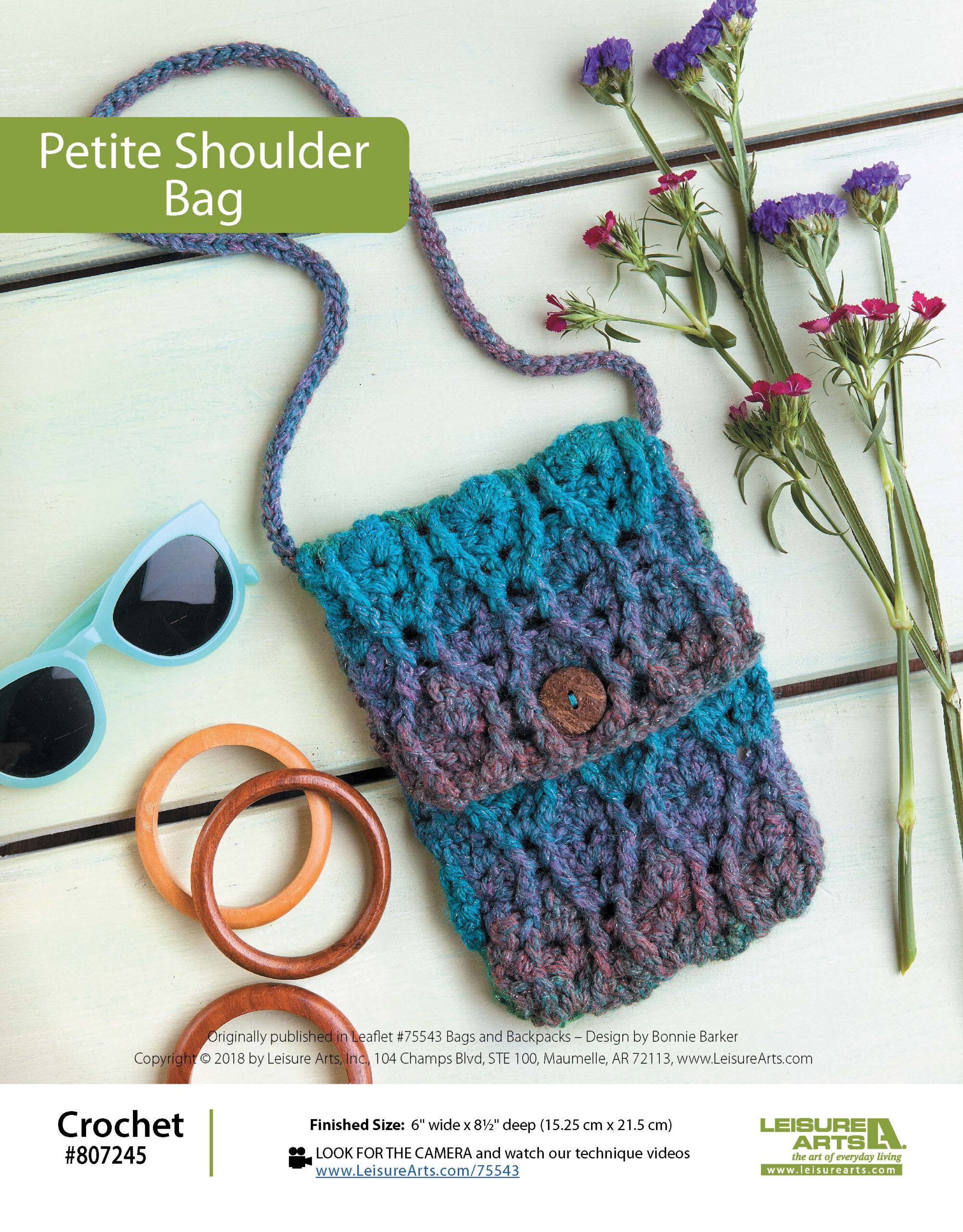 Leisure Arts ePattern Petite Shoulder Bag