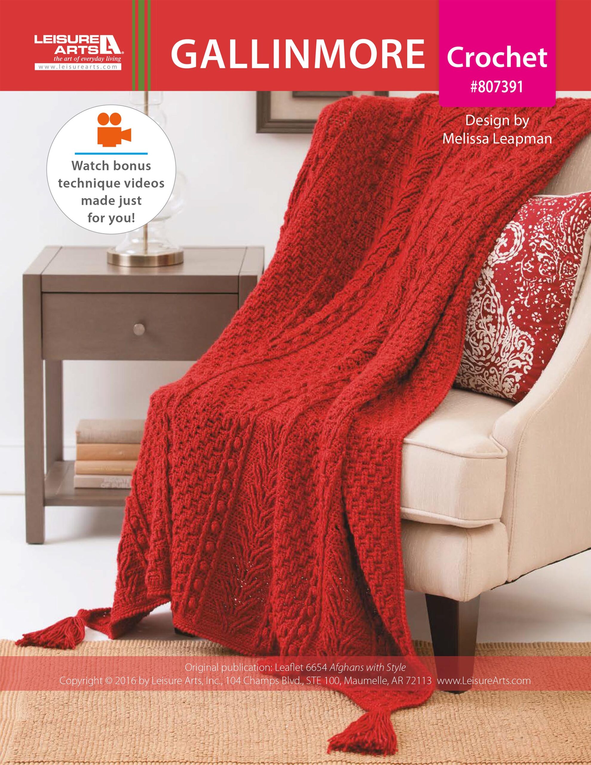 Leisure Arts Gallinmore ePattern