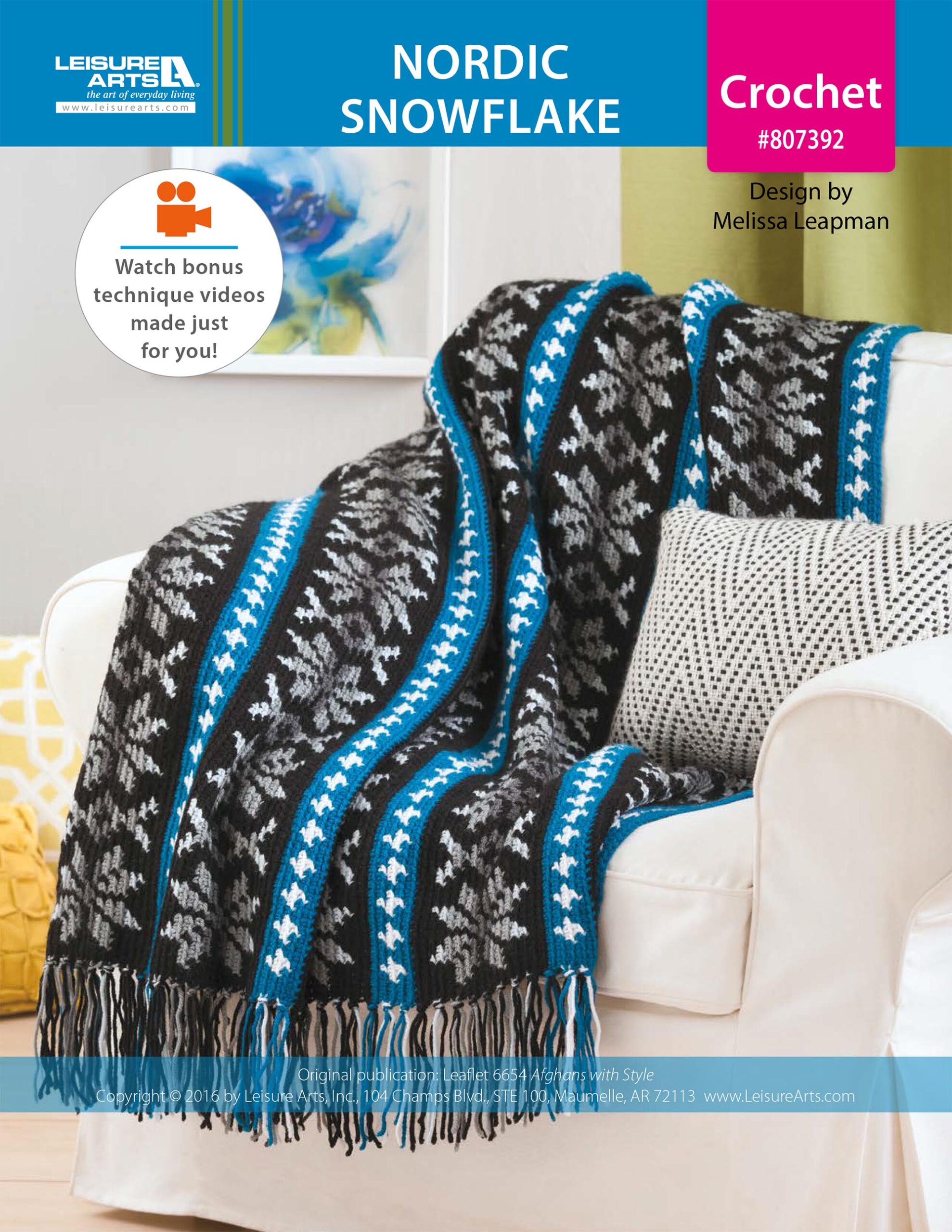 Leisure Arts Nordic Snowflake ePattern