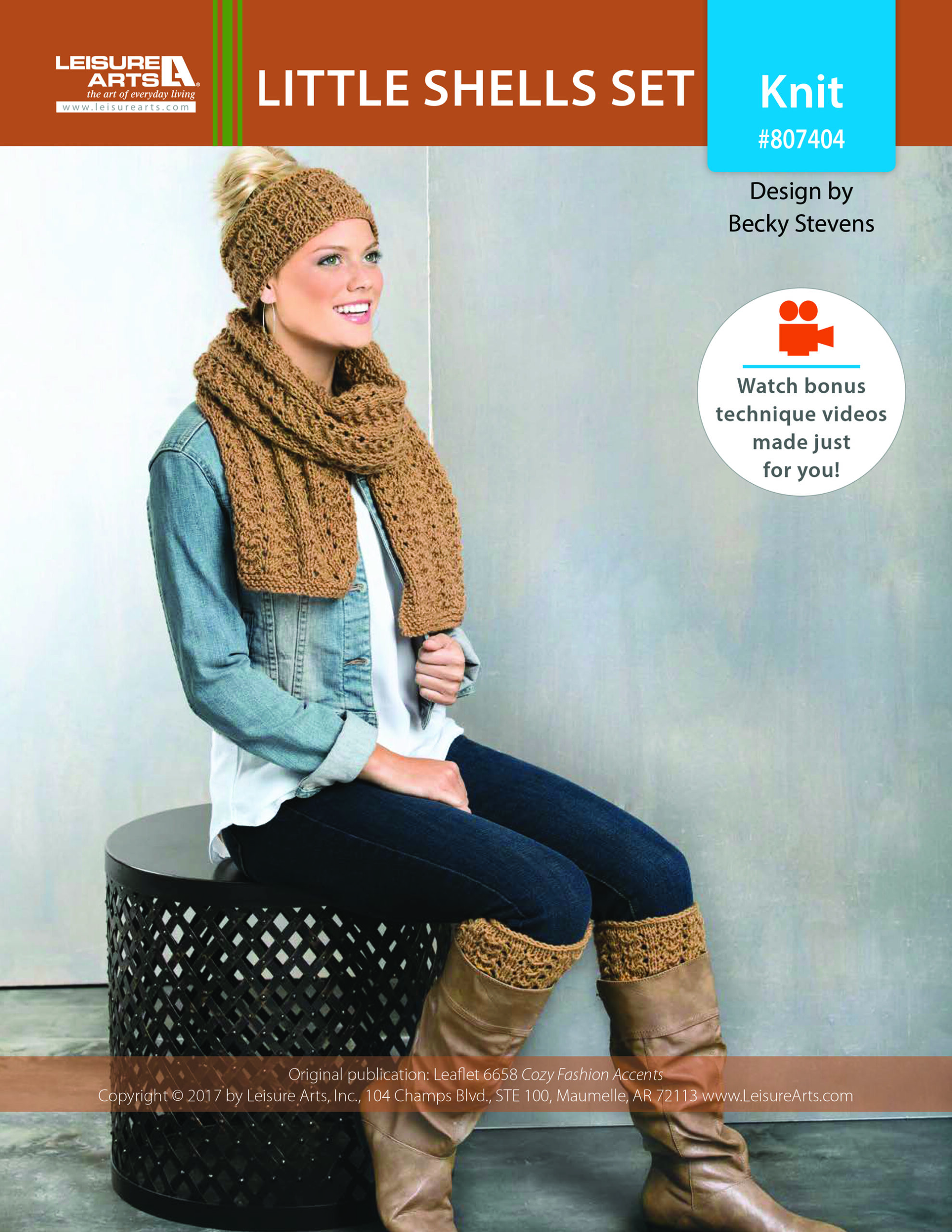 Leisure Arts ePattern Little Shells Set