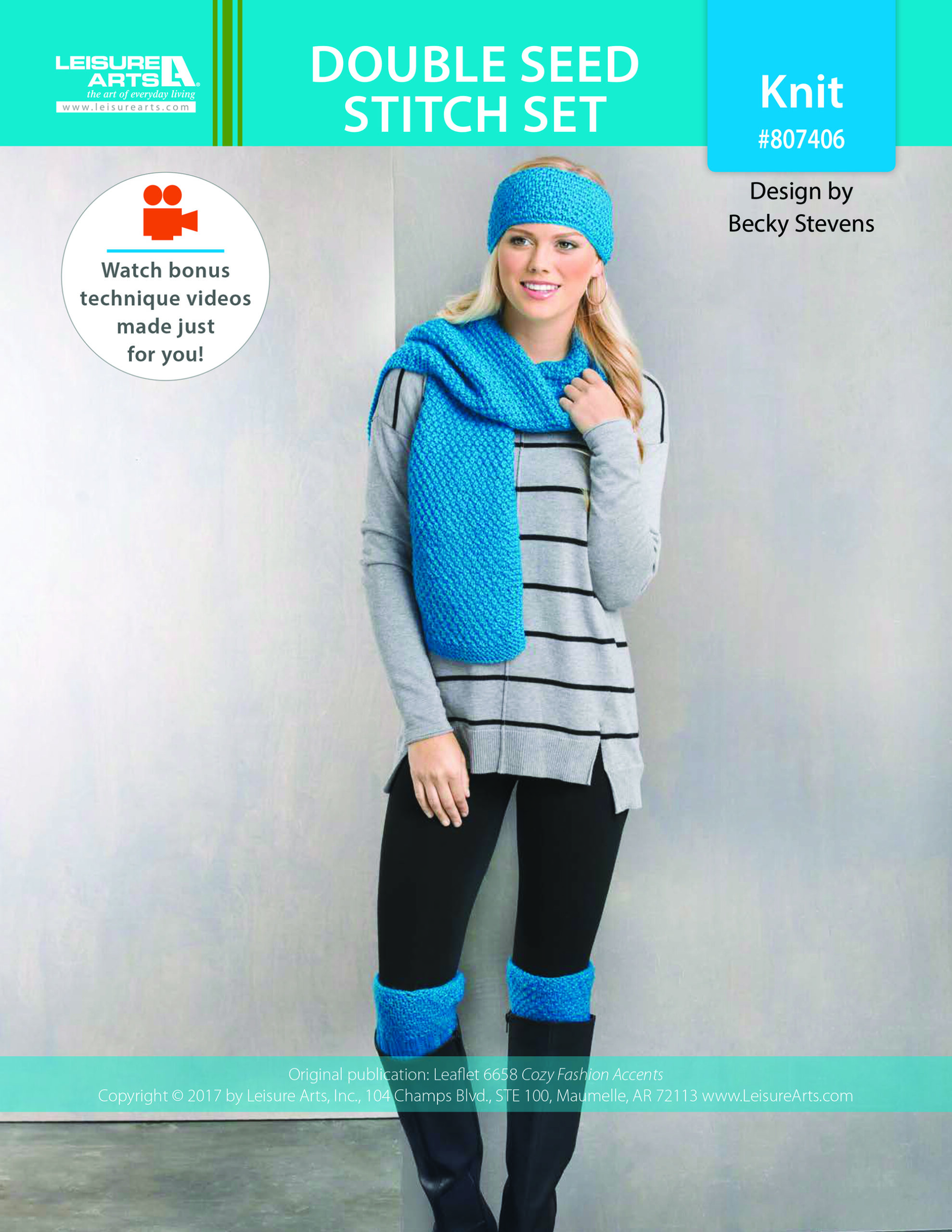 Leisure Arts ePattern Double Seed Stitch Set