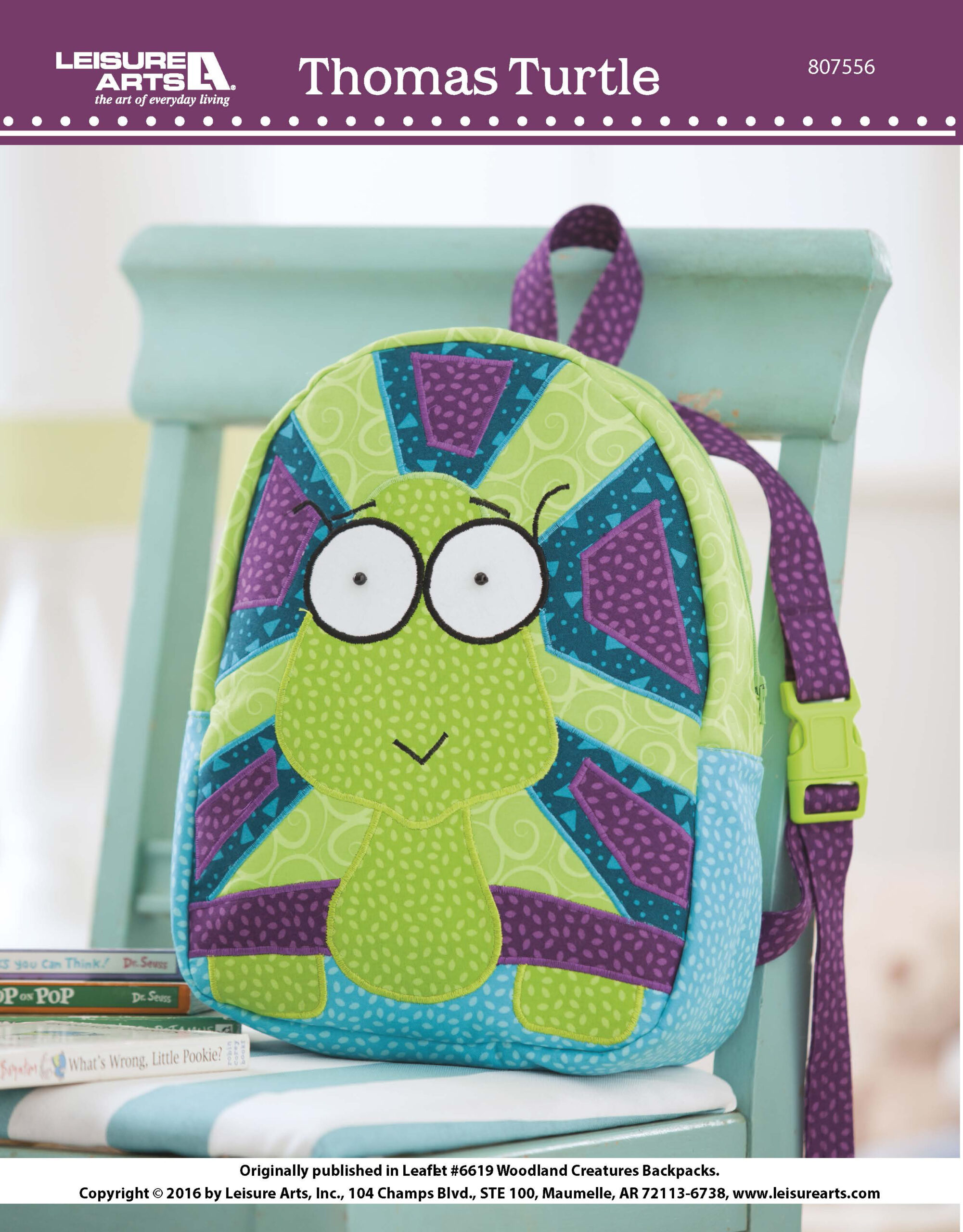 Leisure Arts ePattern Thomas Turtle