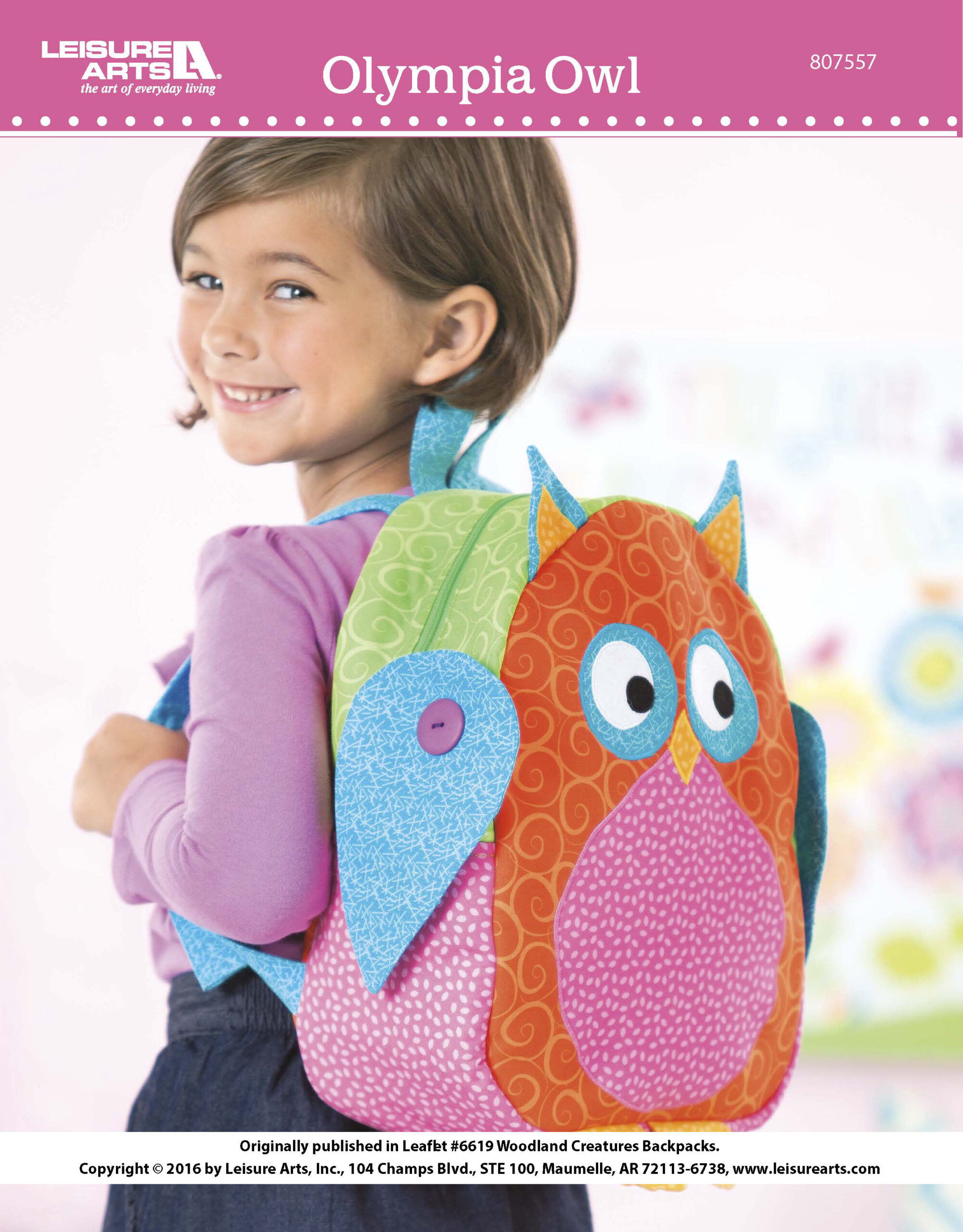 Leisure Arts ePattern Olympia Owl