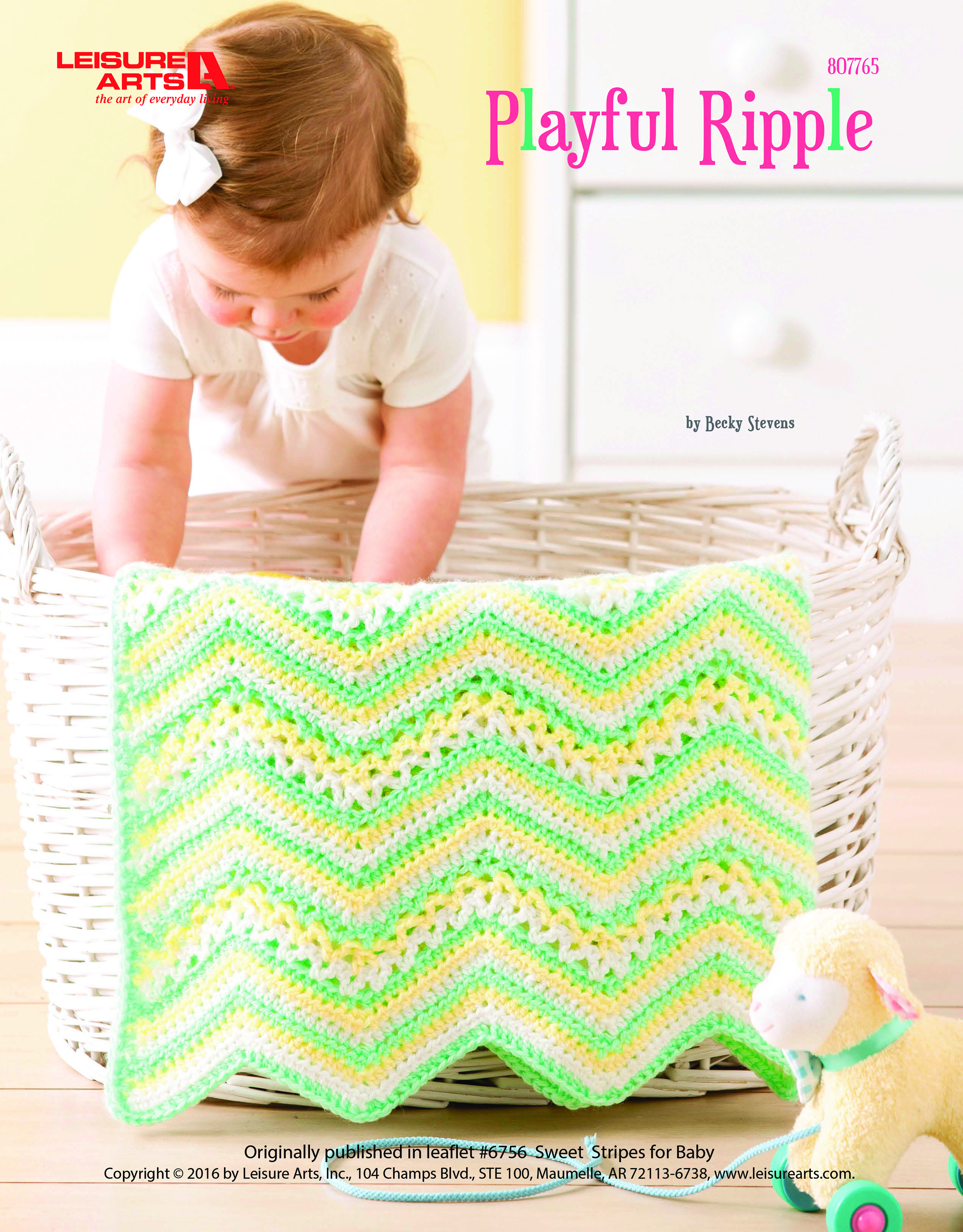 Leisure Arts ePattern Playful Ripple