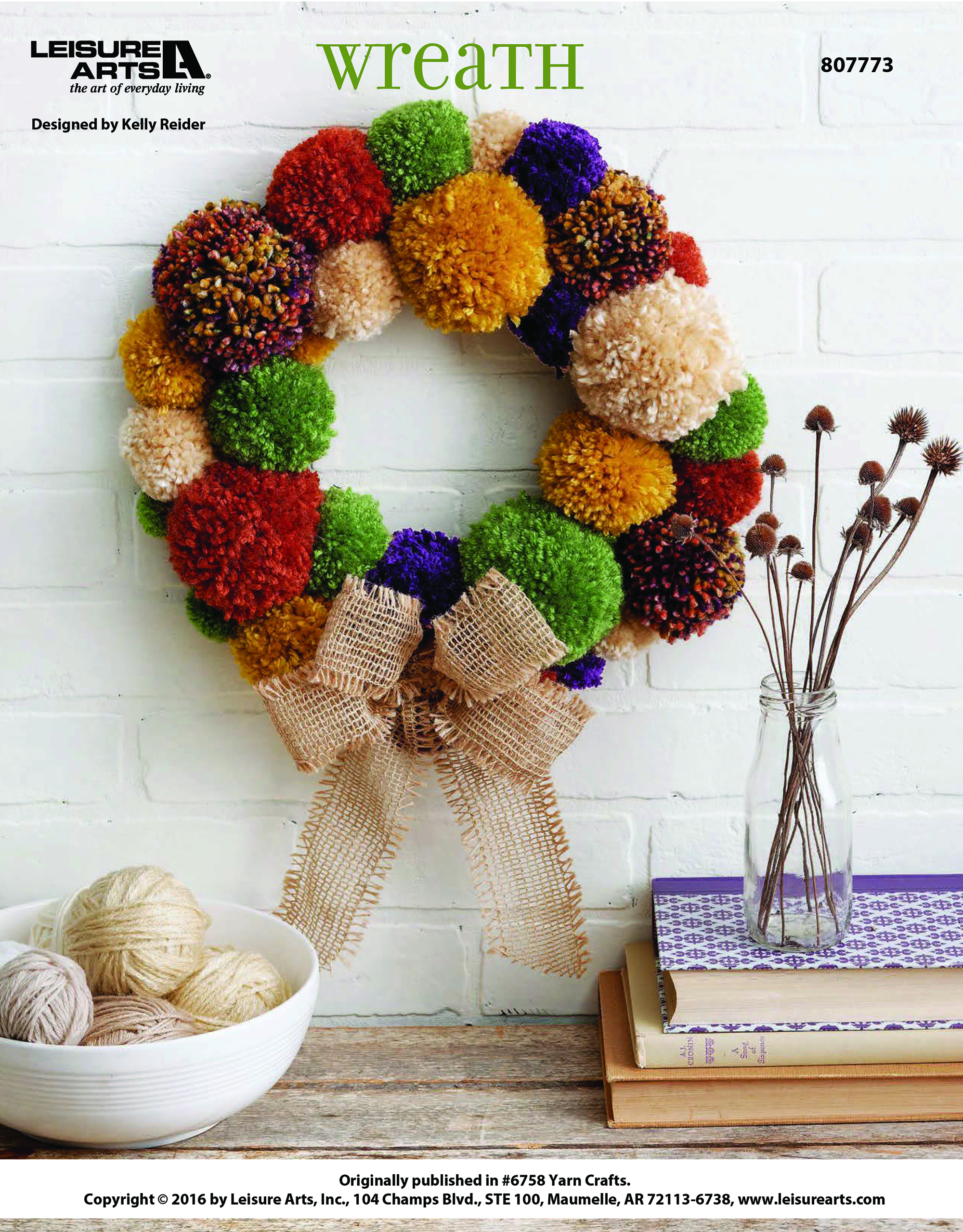 Leisure Arts ePattern Wreath