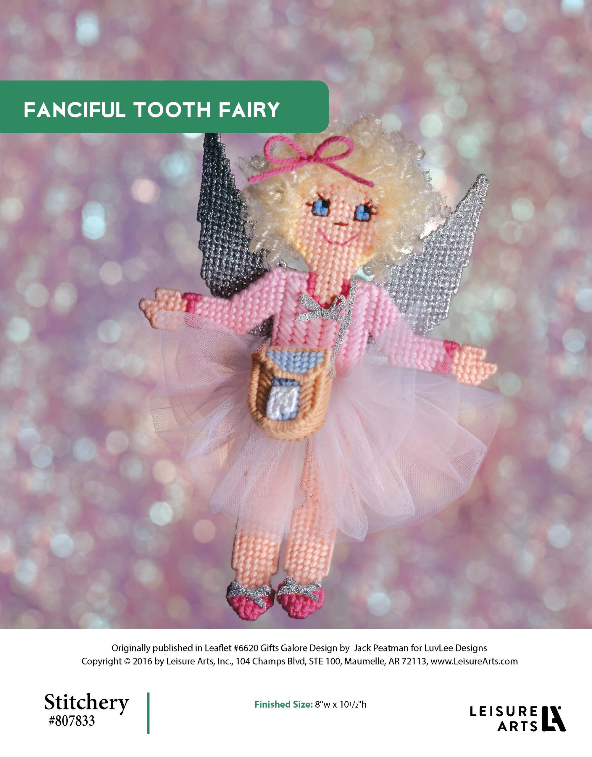 Leisure Arts Gifts Galore In Plastic Canvas Fanciful Tooth Fairy ePattern