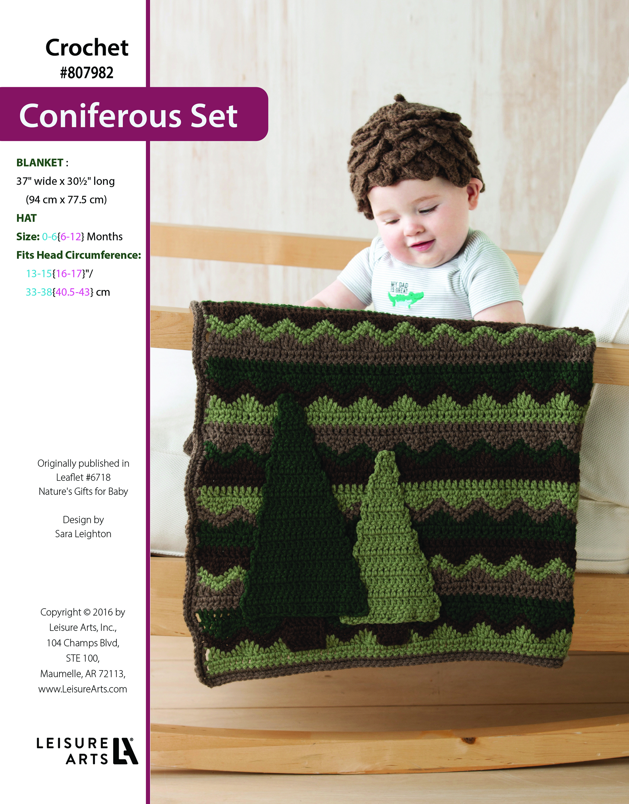 Leisure Arts ePattern Coniferous Set