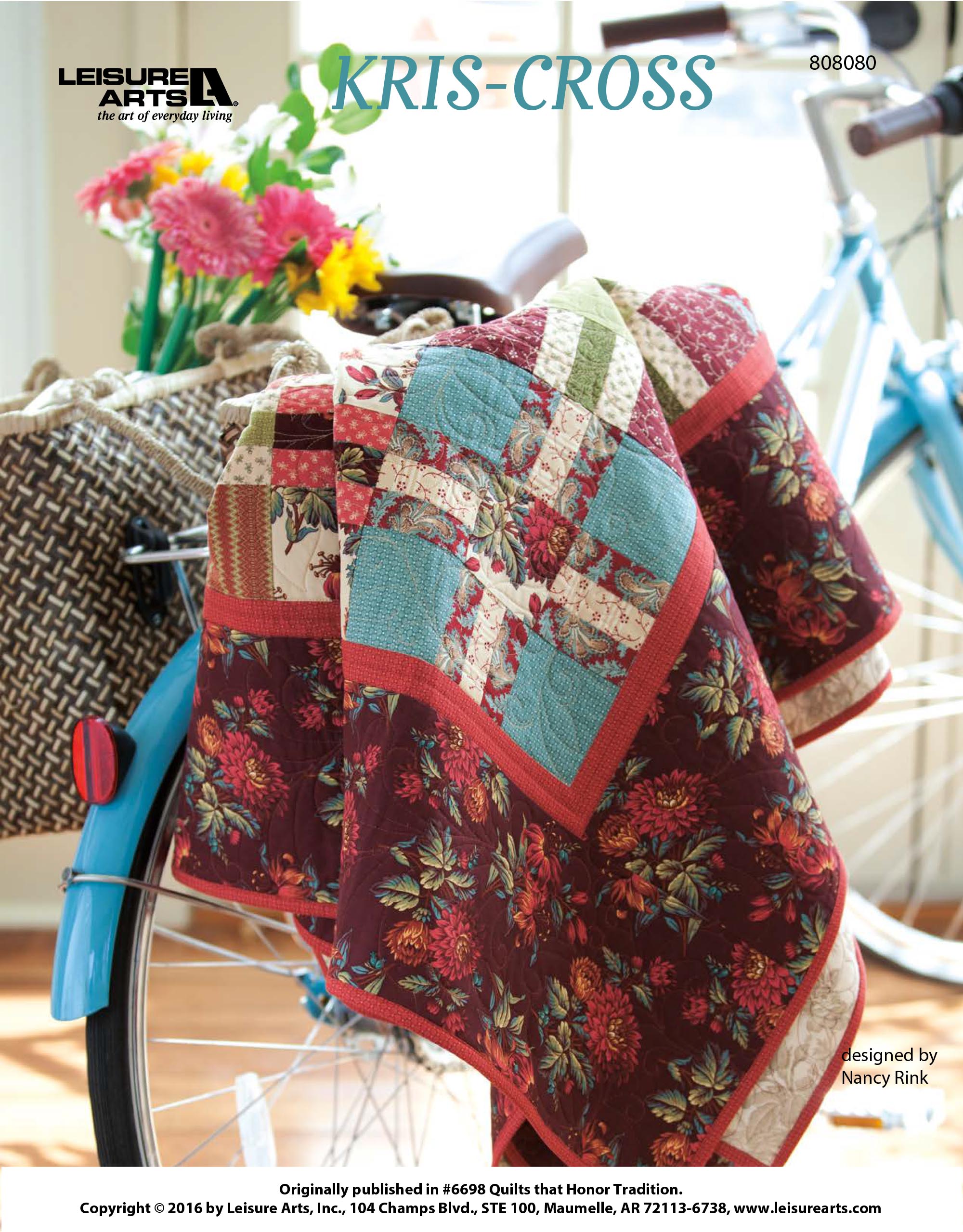 Leisure Arts Quilts That Honor Tradition KrisCross ePattern