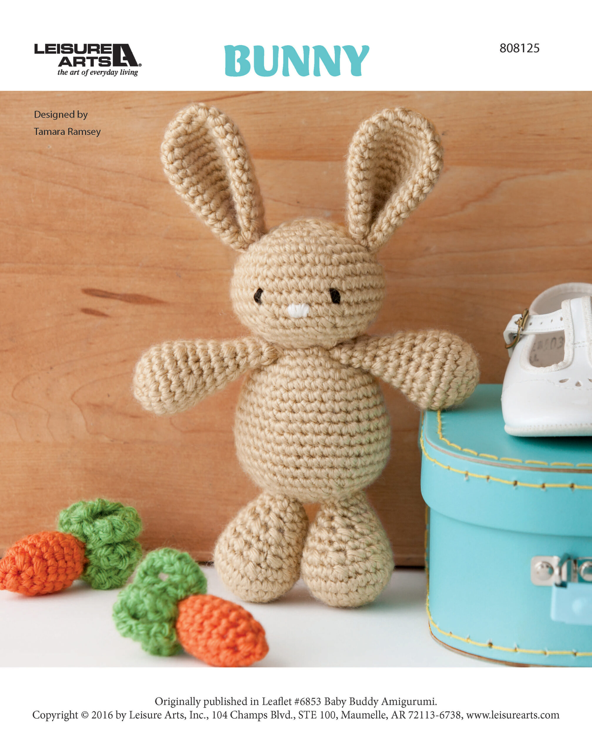 Leisure Arts Babys Buddy Amigurumi Bunny Crochet ePattern