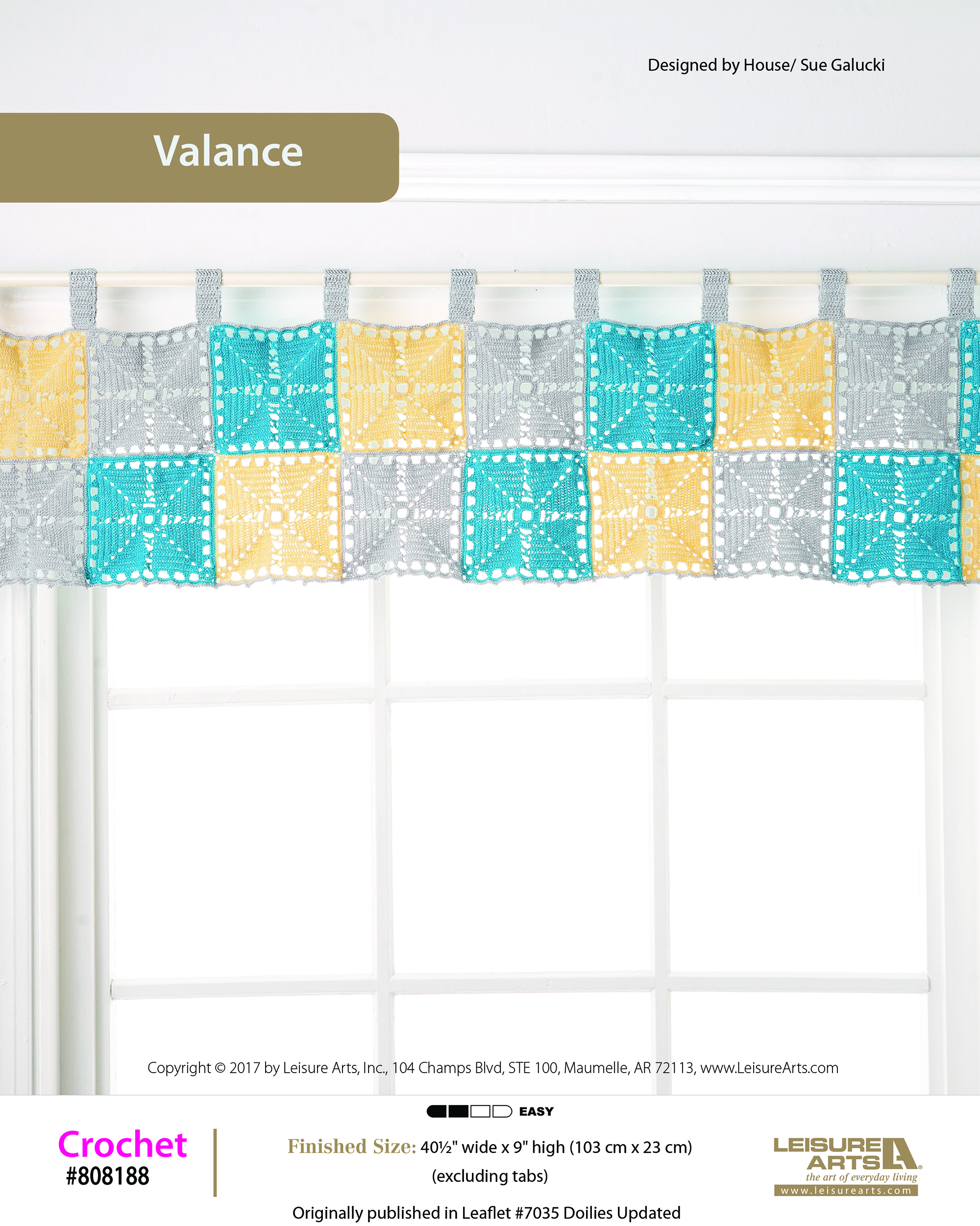 Leisure Arts ePattern Valance