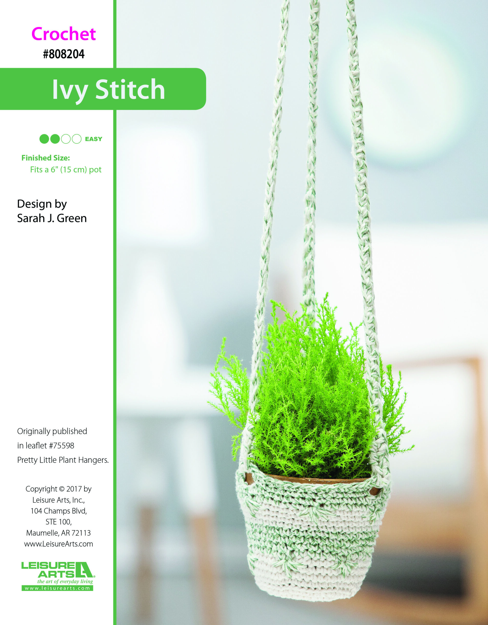 Leisure Arts ePattern Ivy Stitch