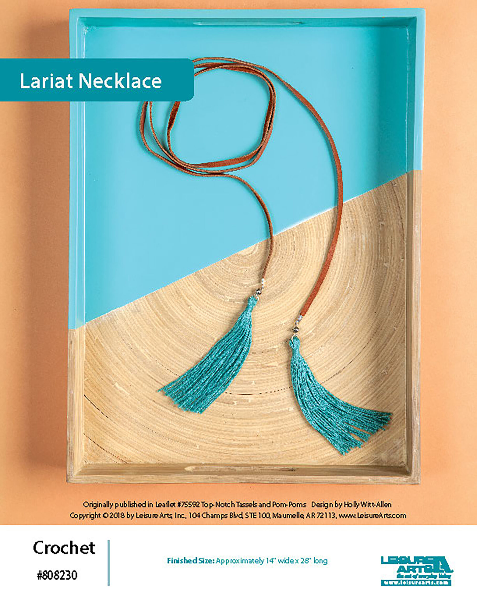 Leisure Arts ePattern Lariat Necklace