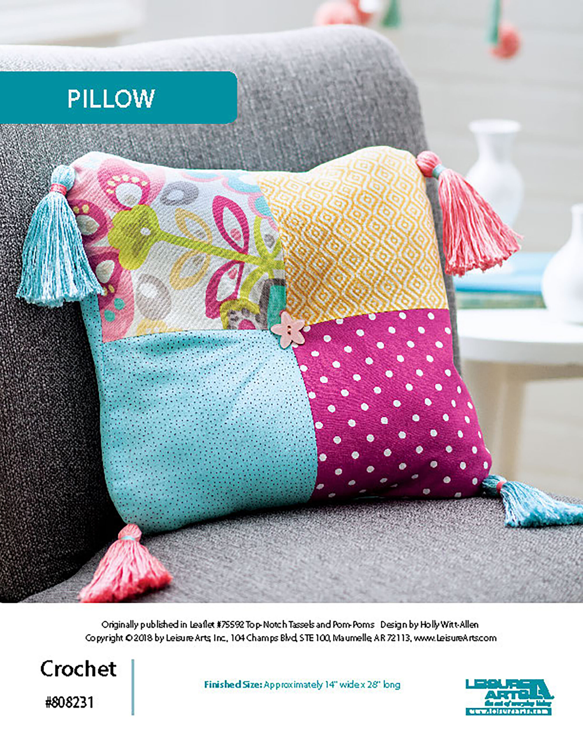 Leisure Arts ePattern Pillow