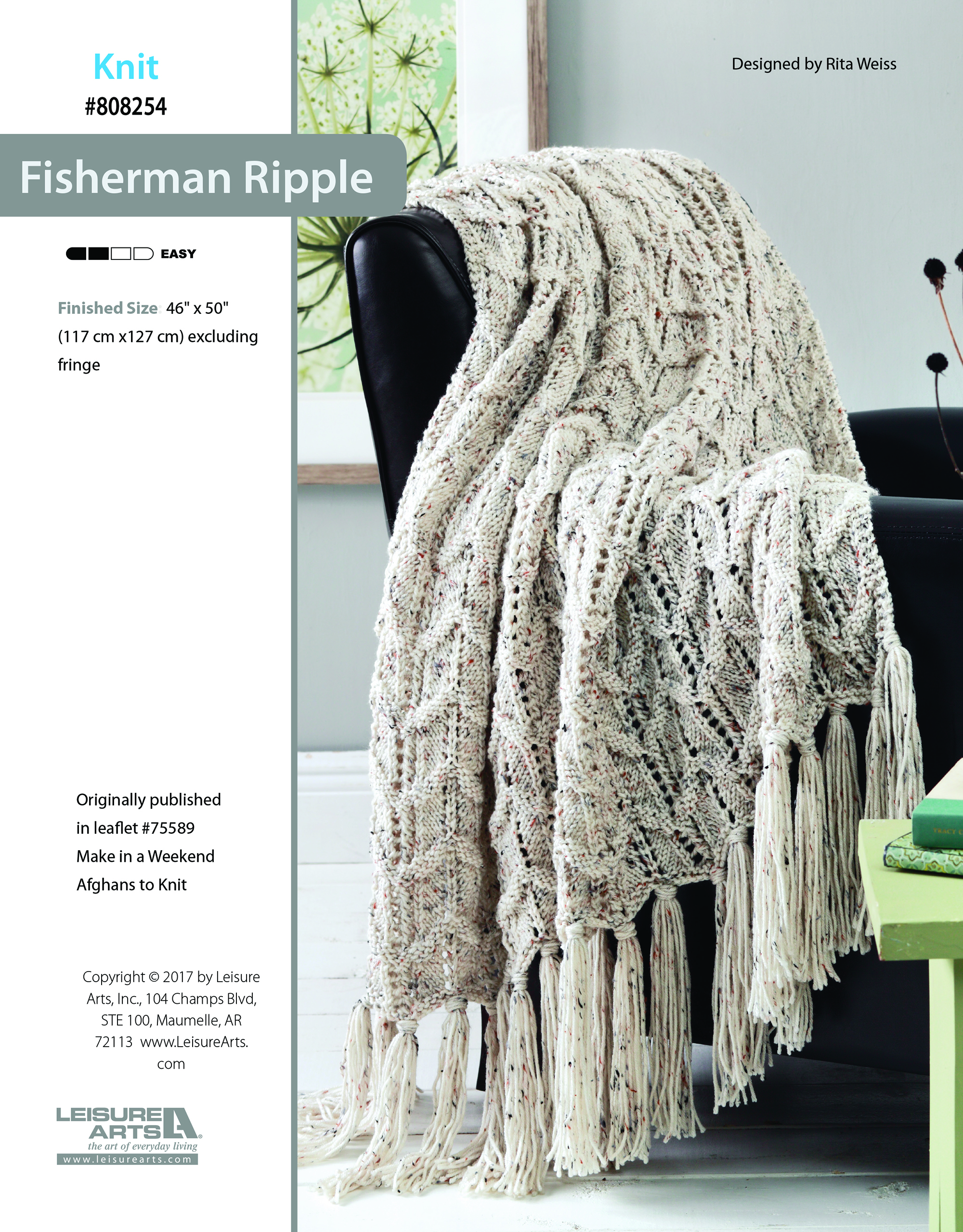 Leisure Arts ePattern Fisherman Ripple